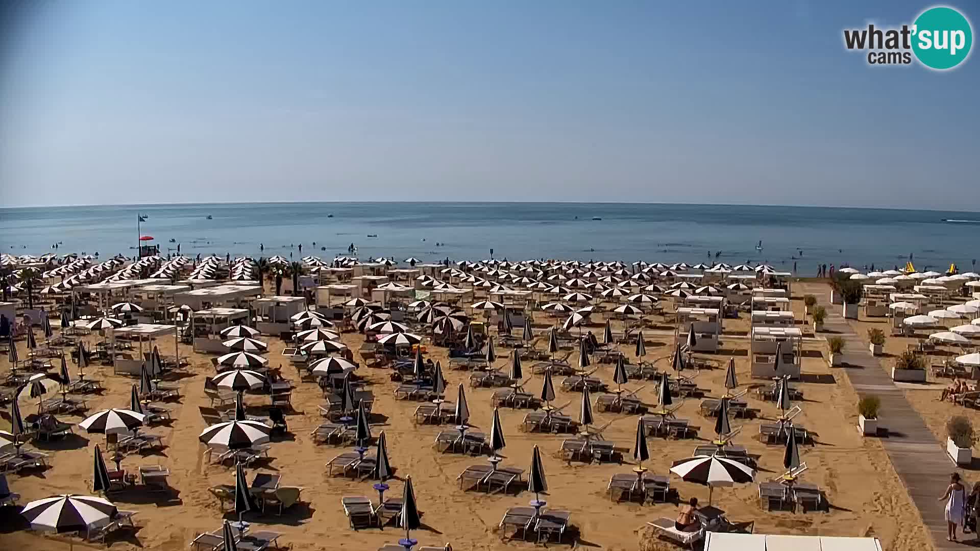 Kamera v živo plaža Bibione