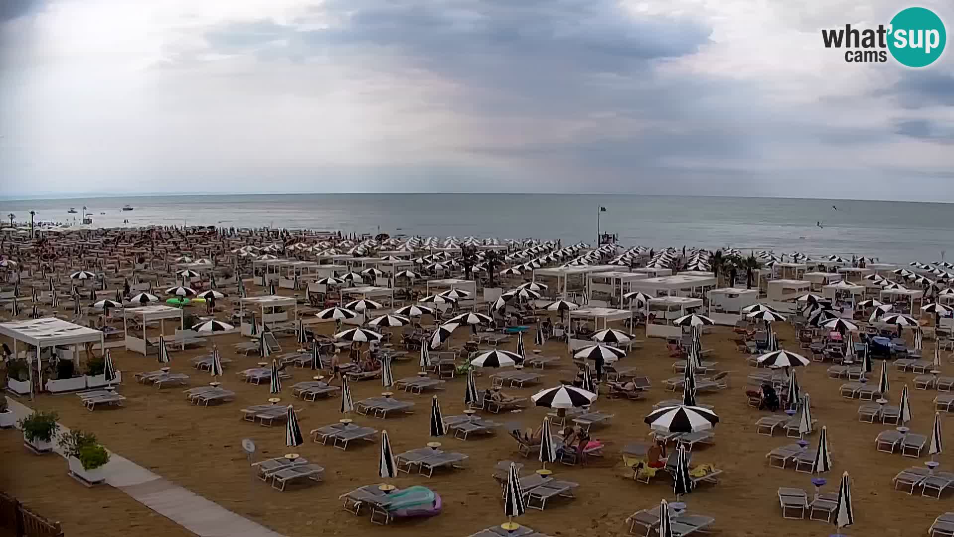 La plage de Bibione webcam en direct | Italien