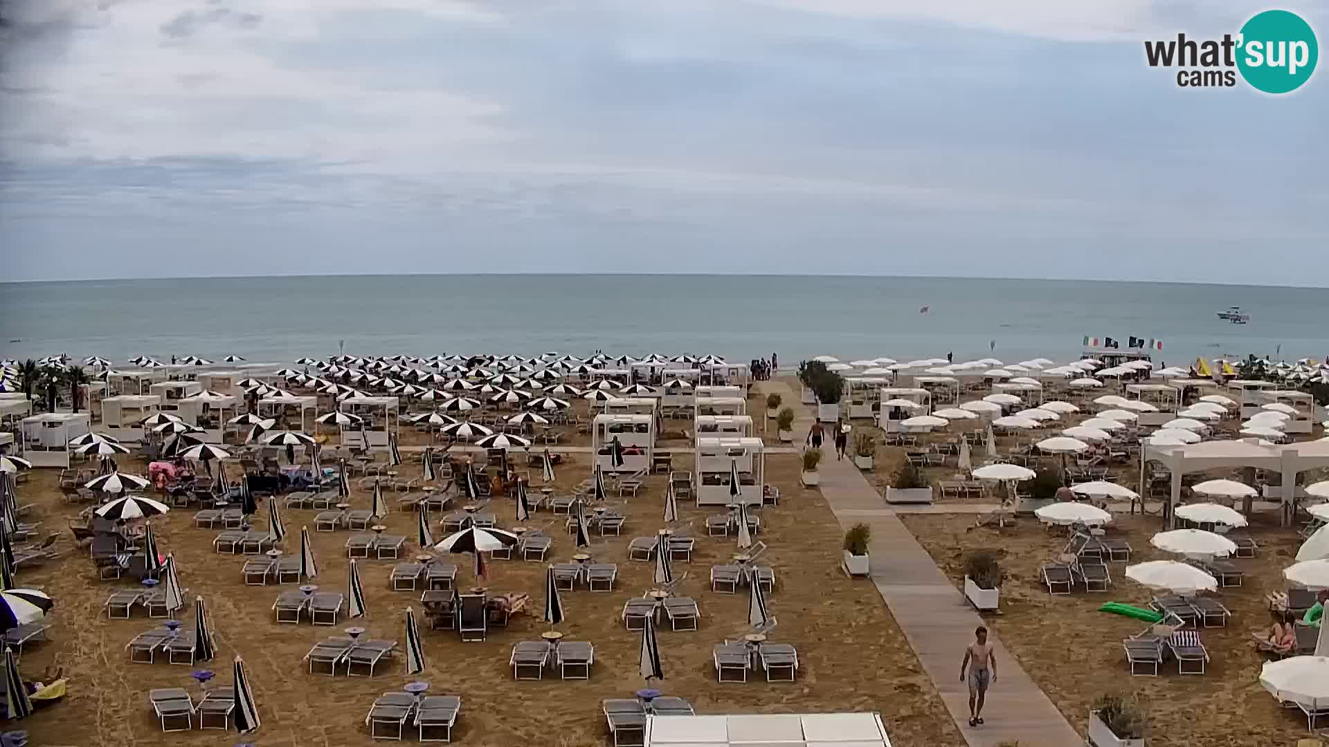 Kamera v živo plaža Bibione
