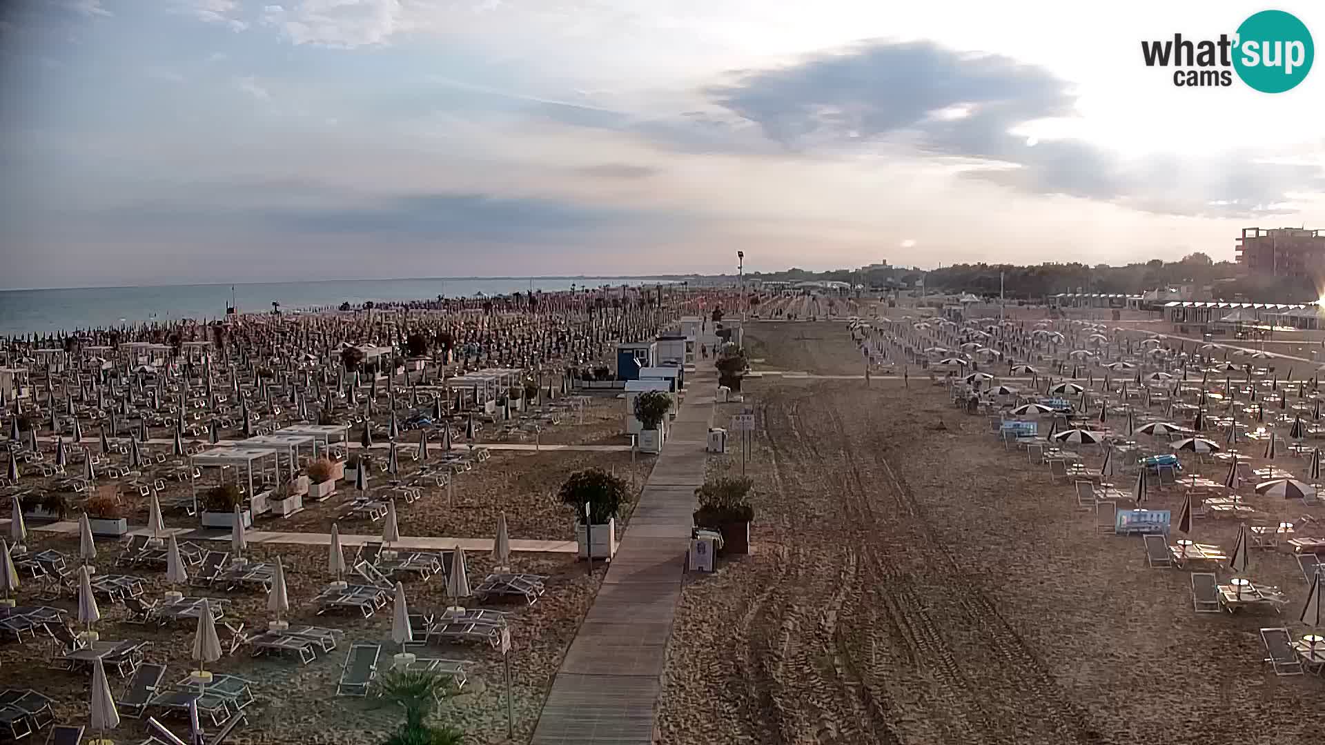 Kamera v živo plaža Bibione