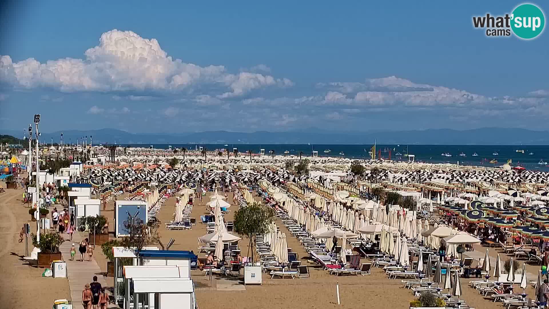 Plaža Bibione web kamera | Italija