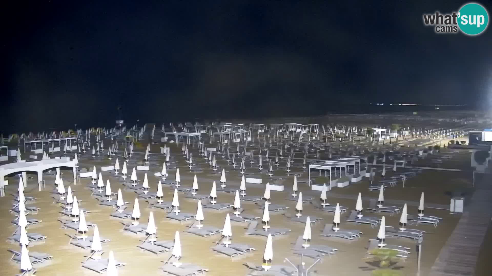 La plage de Bibione webcam en direct | Italien