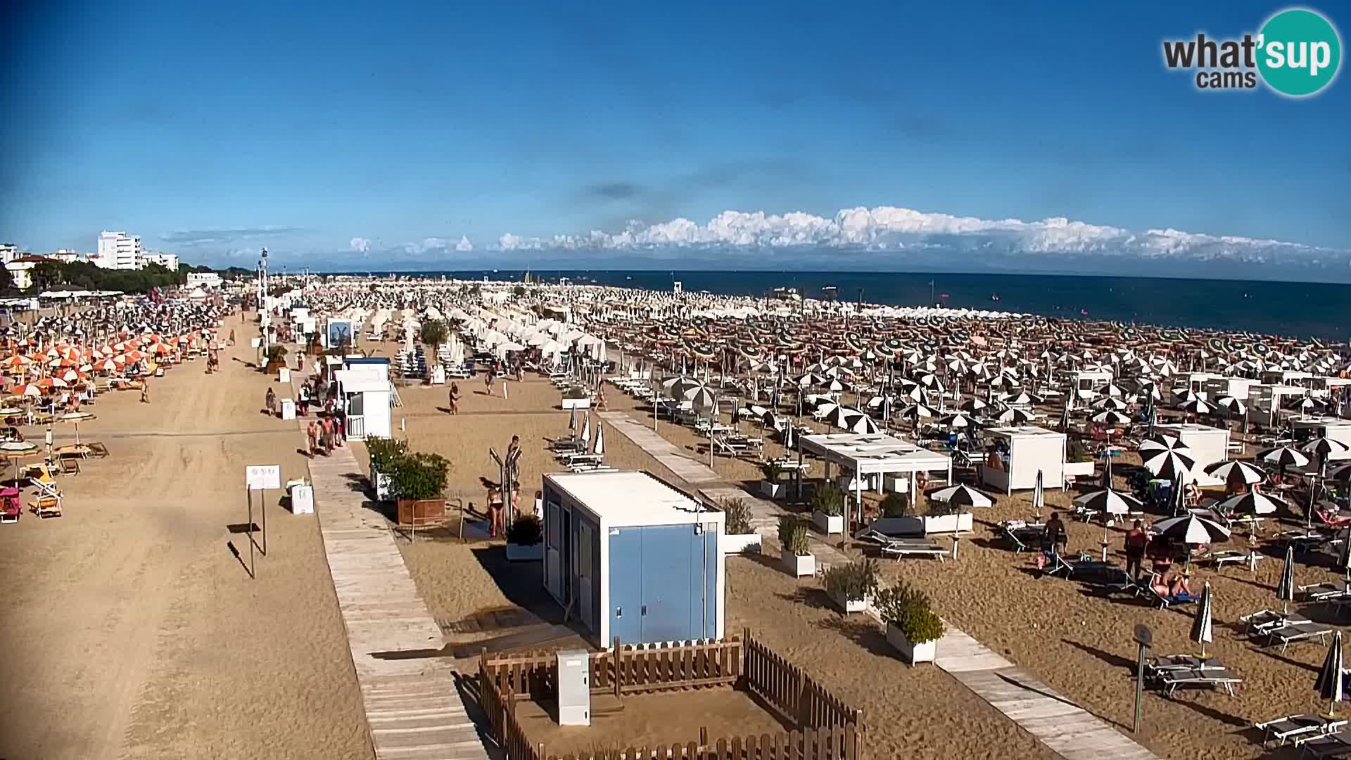Kamera v živo plaža Bibione