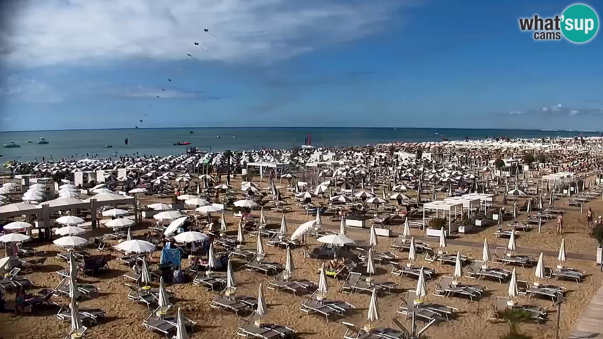 Plaža Bibione web kamera | Italija