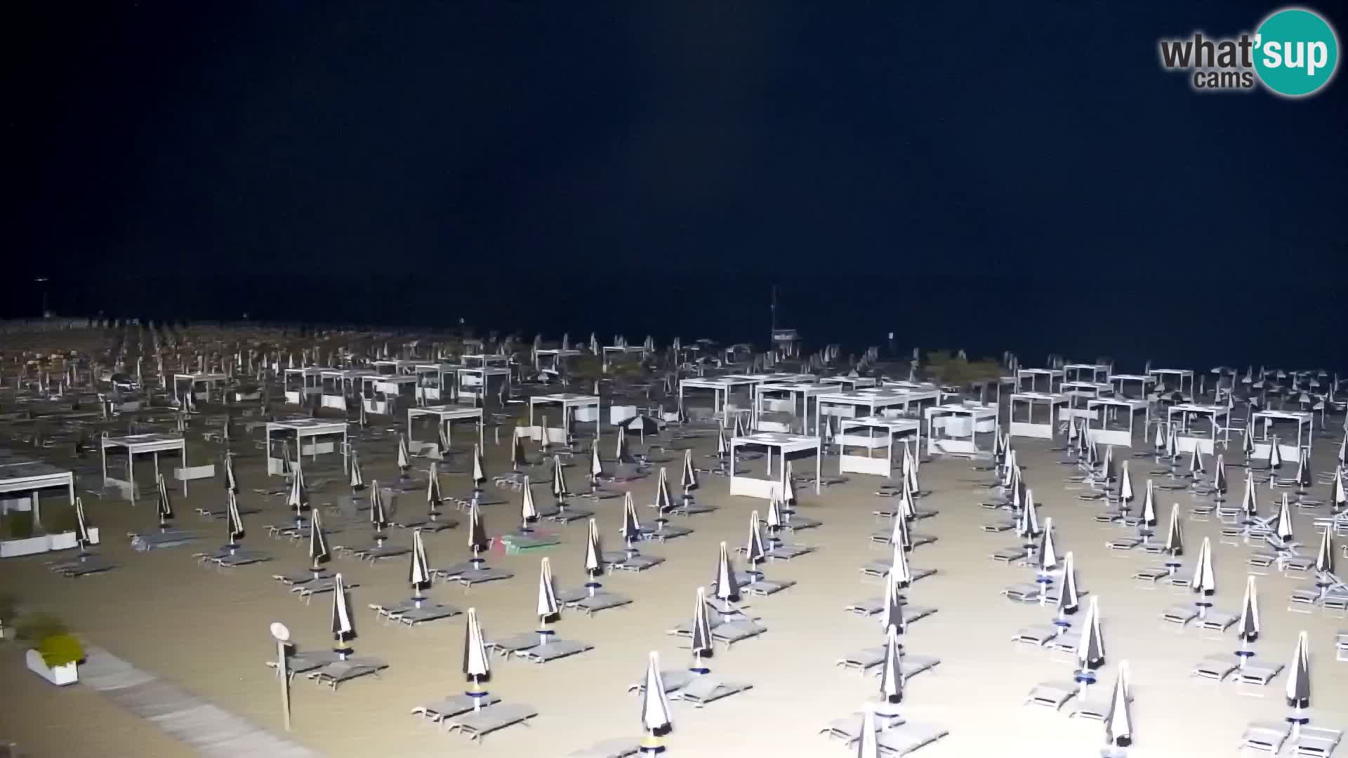 La plage de Bibione webcam en direct | Italien