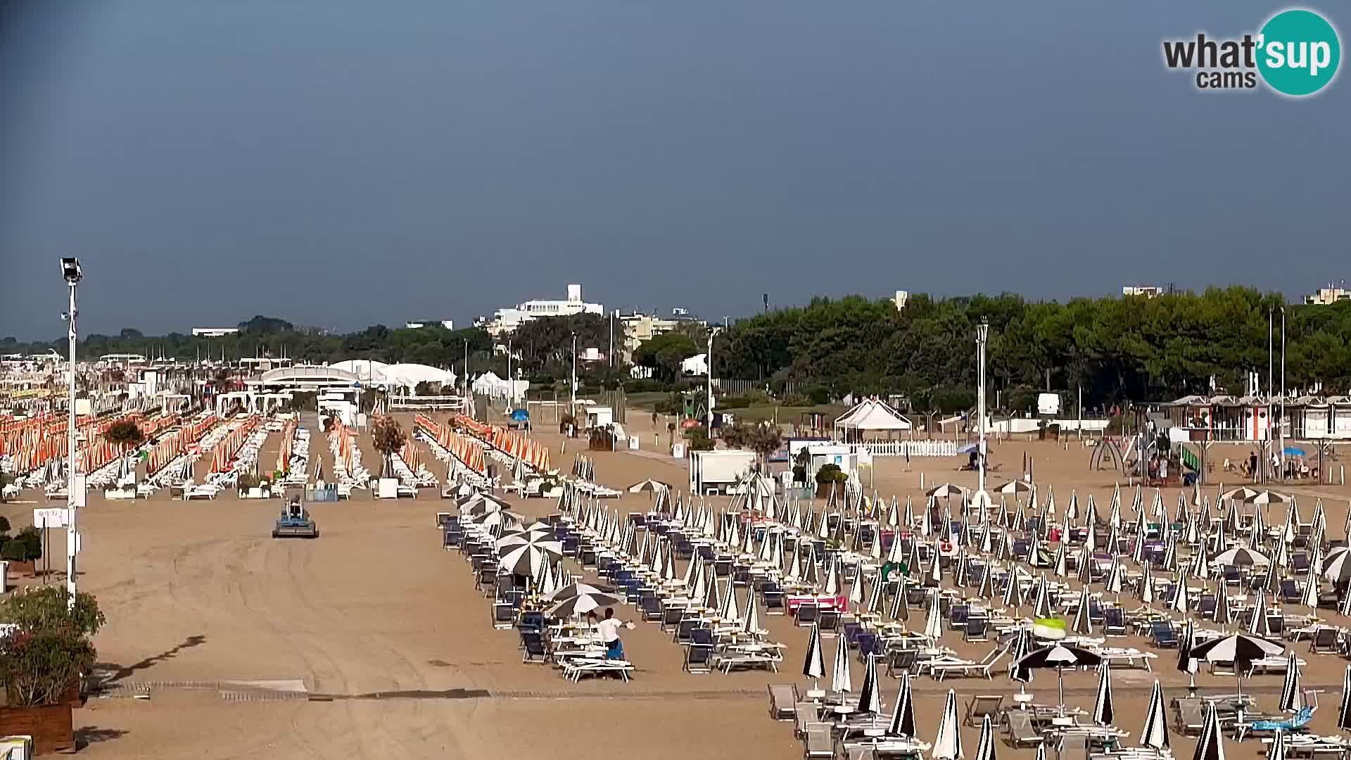 La plage de Bibione webcam en direct | Italien