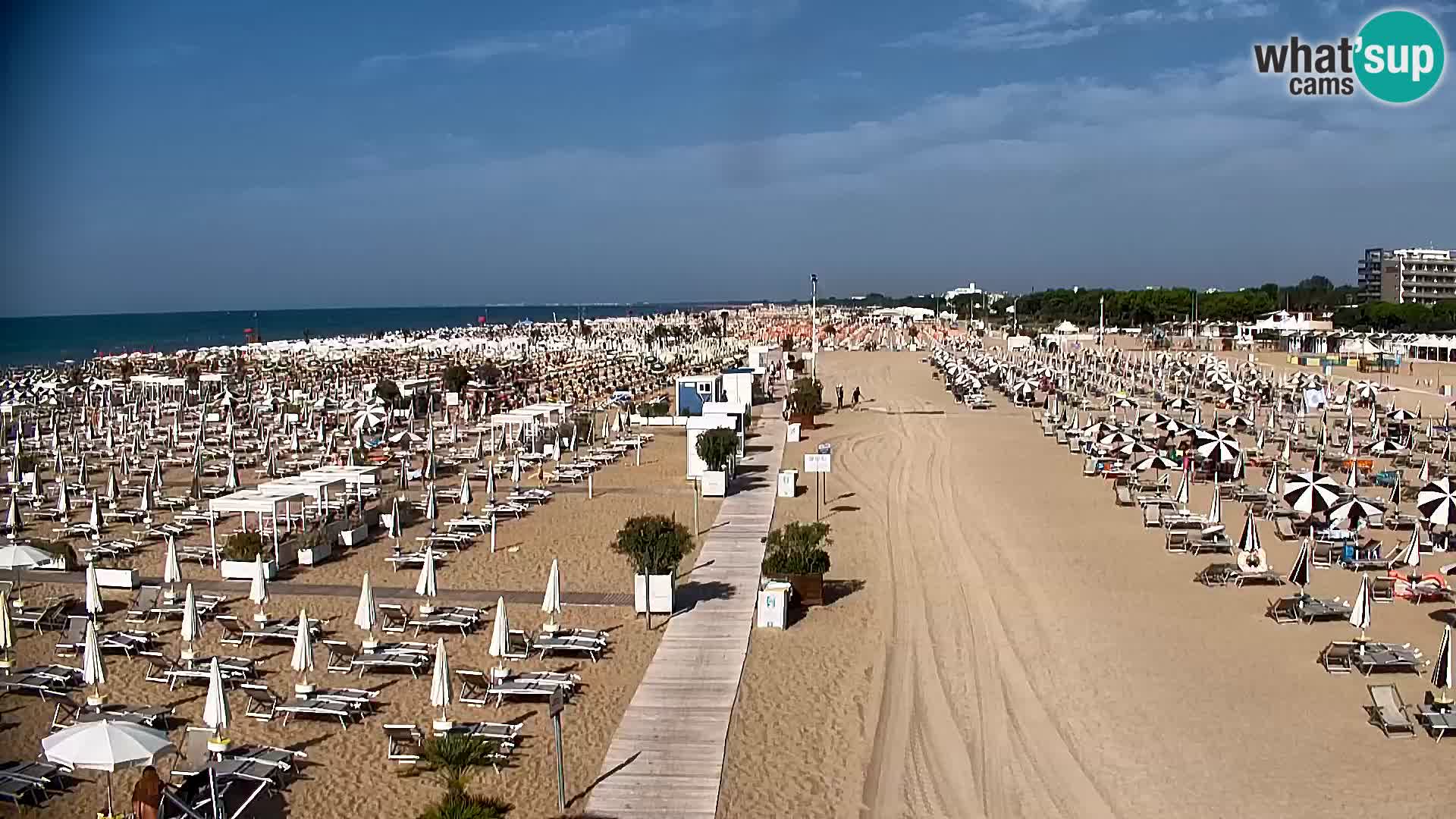 Kamera v živo plaža Bibione