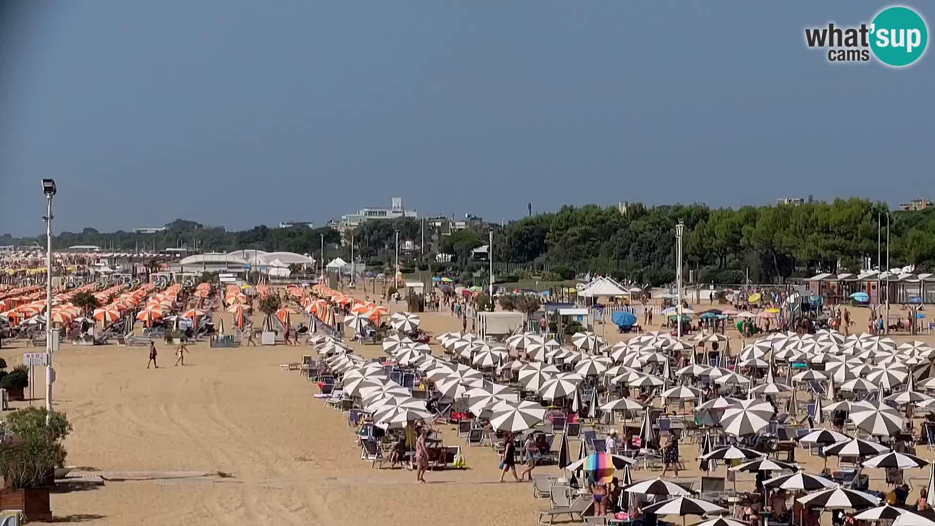 La plage de Bibione webcam en direct | Italien