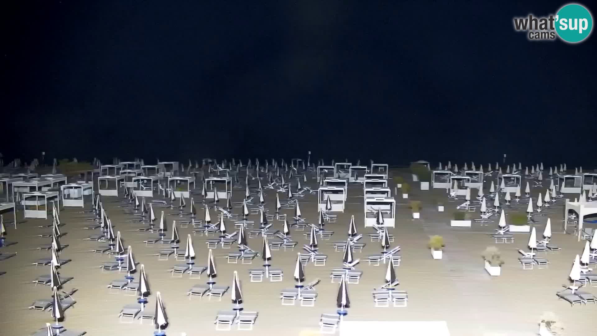 La plage de Bibione webcam en direct | Italien
