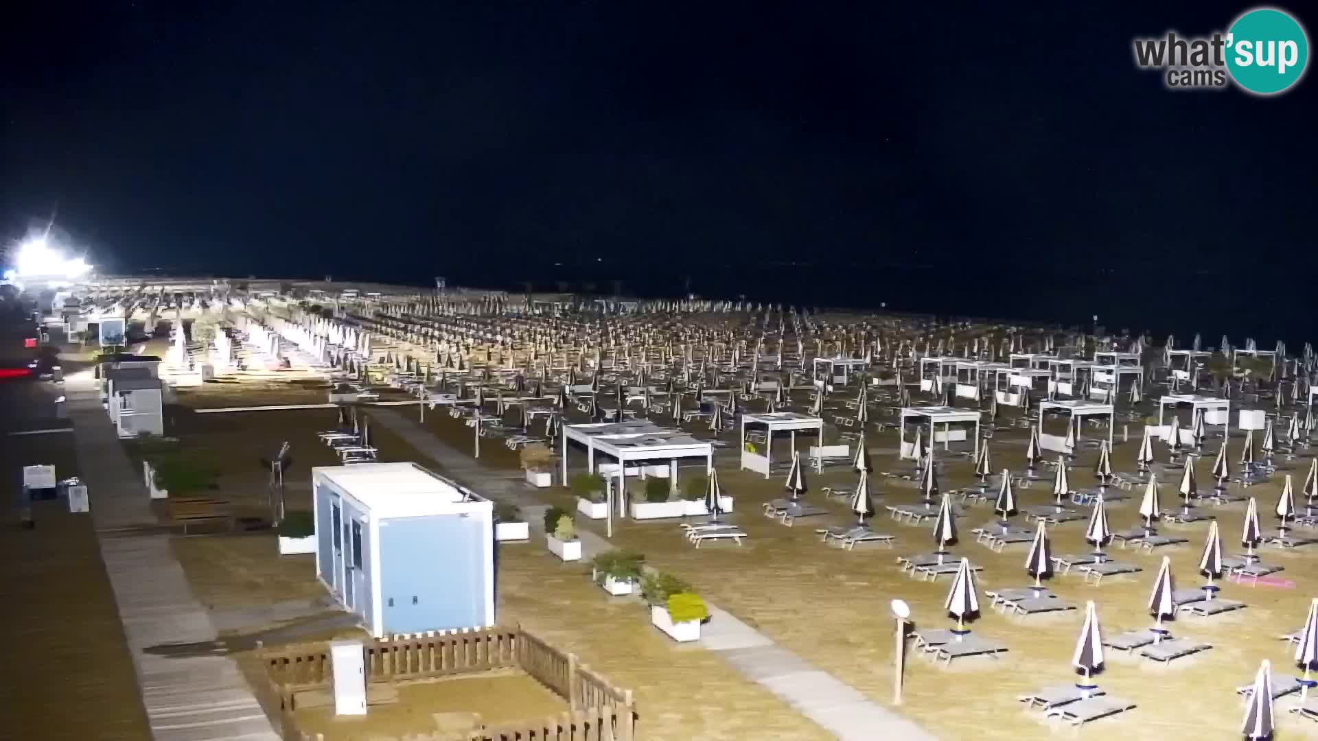 La plage de Bibione webcam en direct | Italien