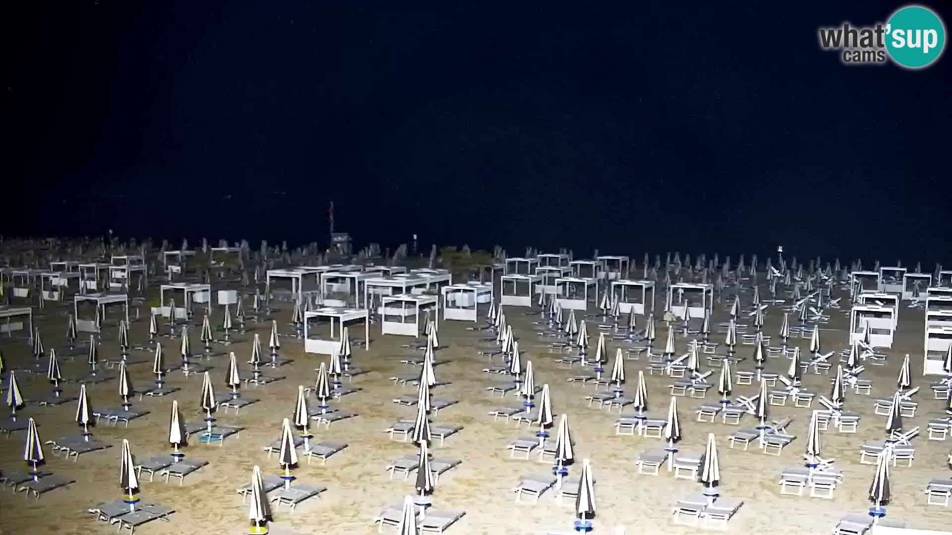 La plage de Bibione webcam en direct | Italien