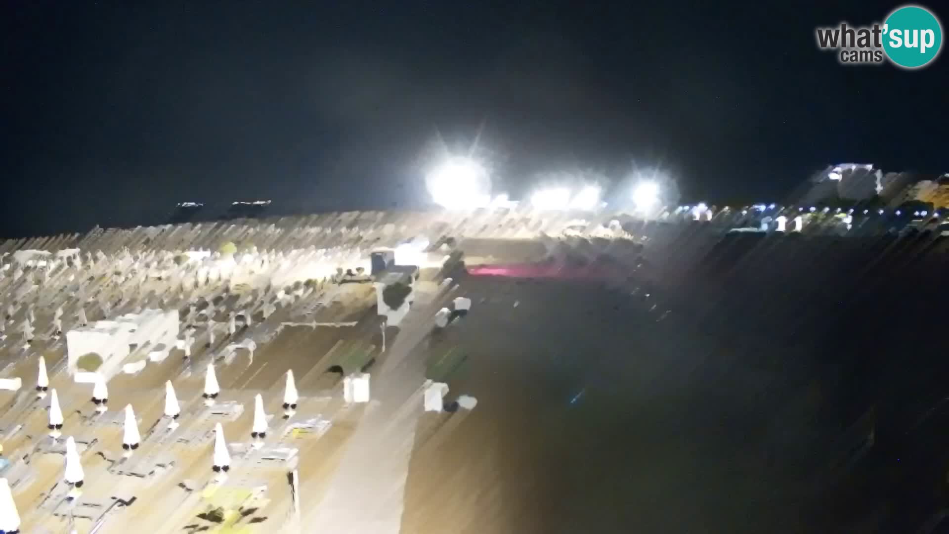 La plage de Bibione webcam en direct | Italien
