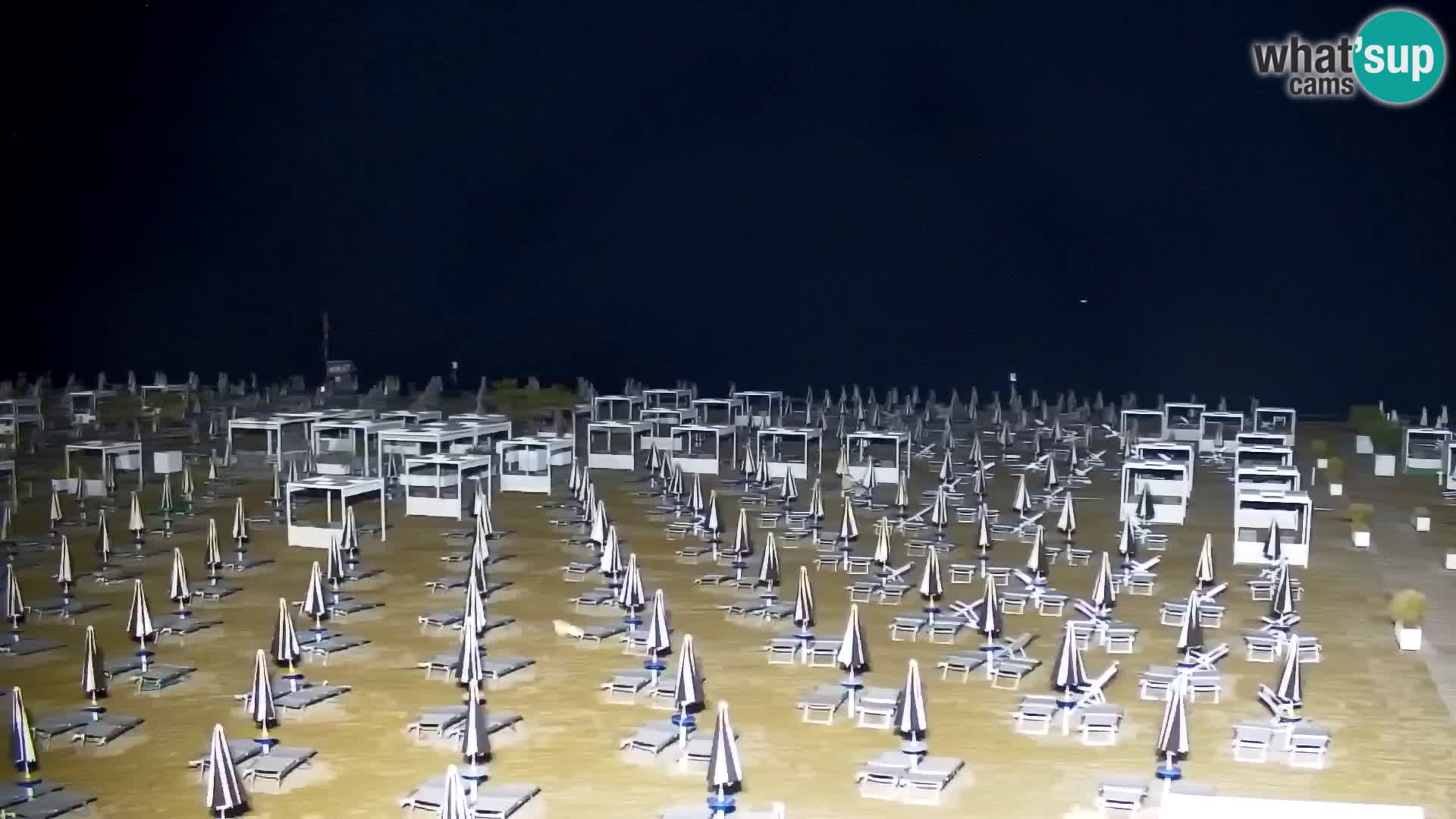 La plage de Bibione webcam en direct | Italien