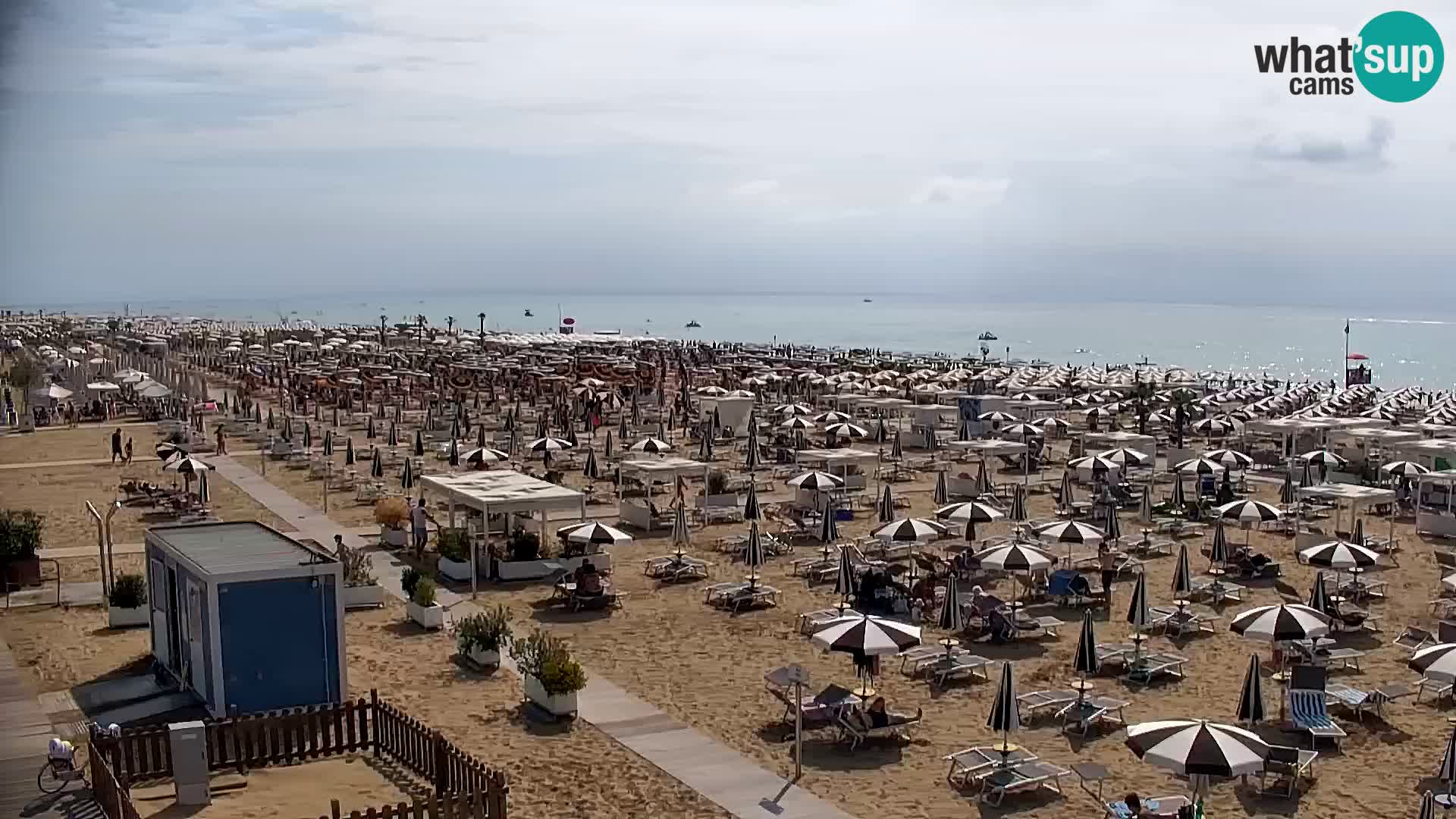 La plage de Bibione webcam en direct | Italien