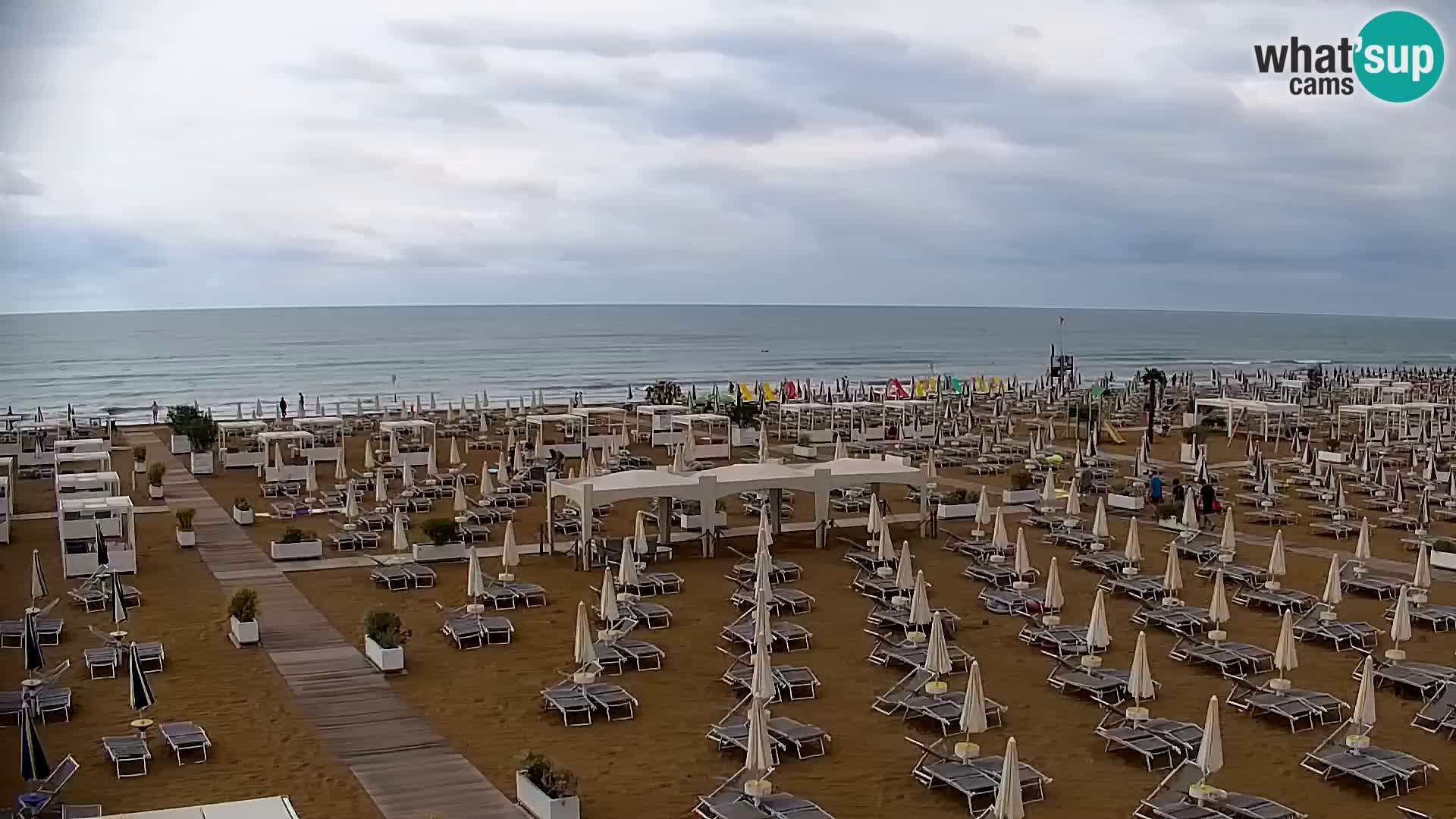 La plage de Bibione webcam en direct | Italien