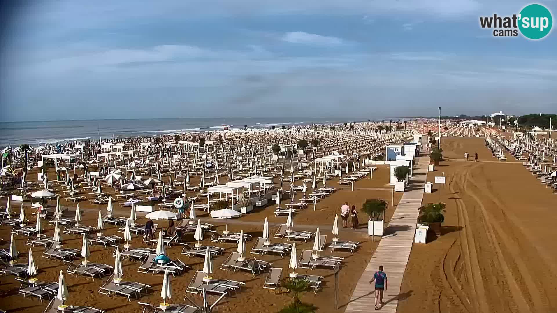 Kamera v živo plaža Bibione