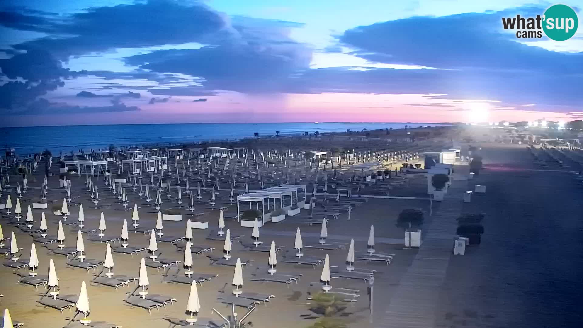 Kamera v živo plaža Bibione