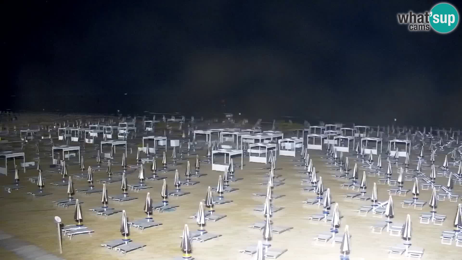 La plage de Bibione webcam en direct | Italien
