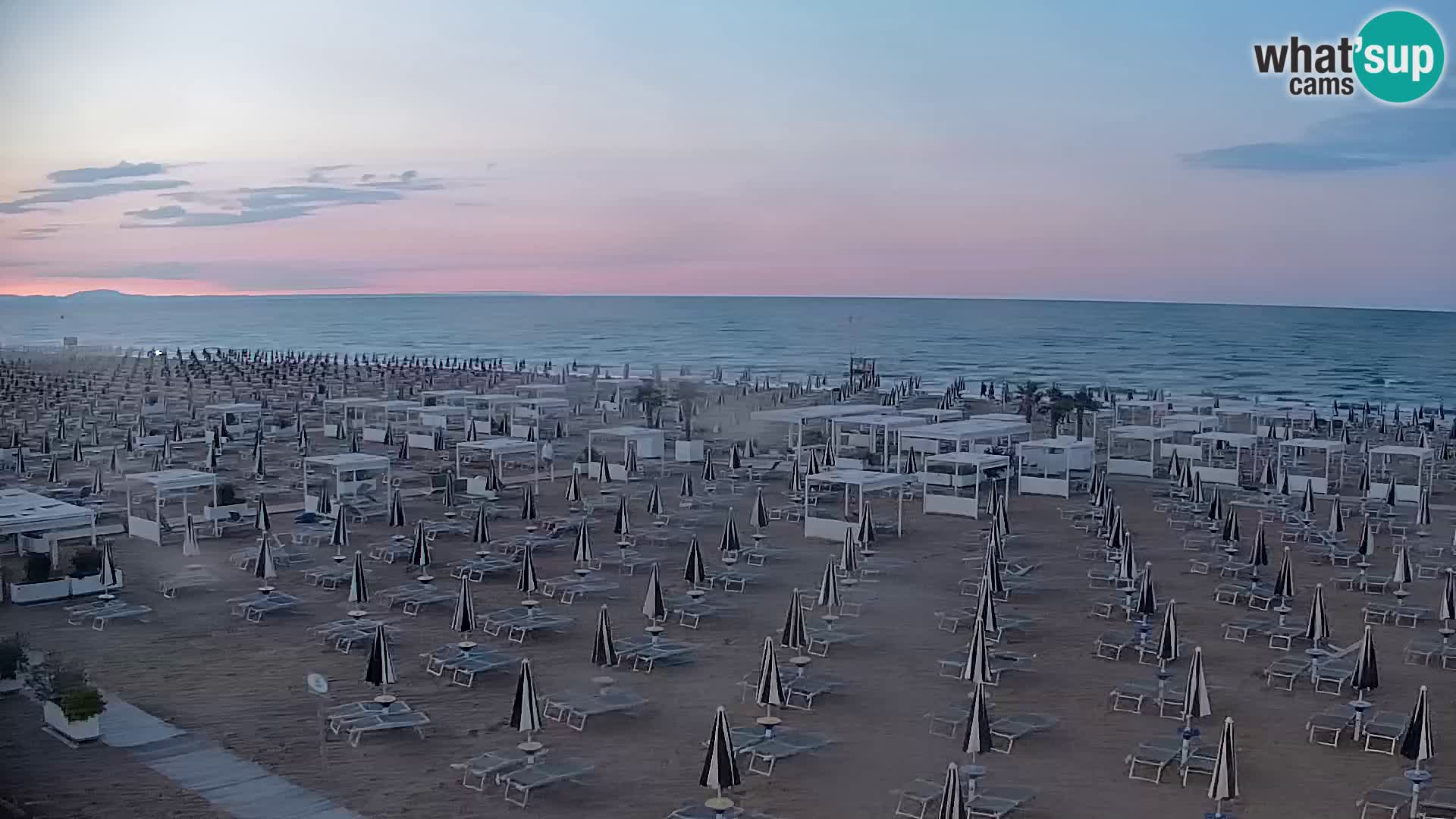 La plage de Bibione webcam en direct | Italien