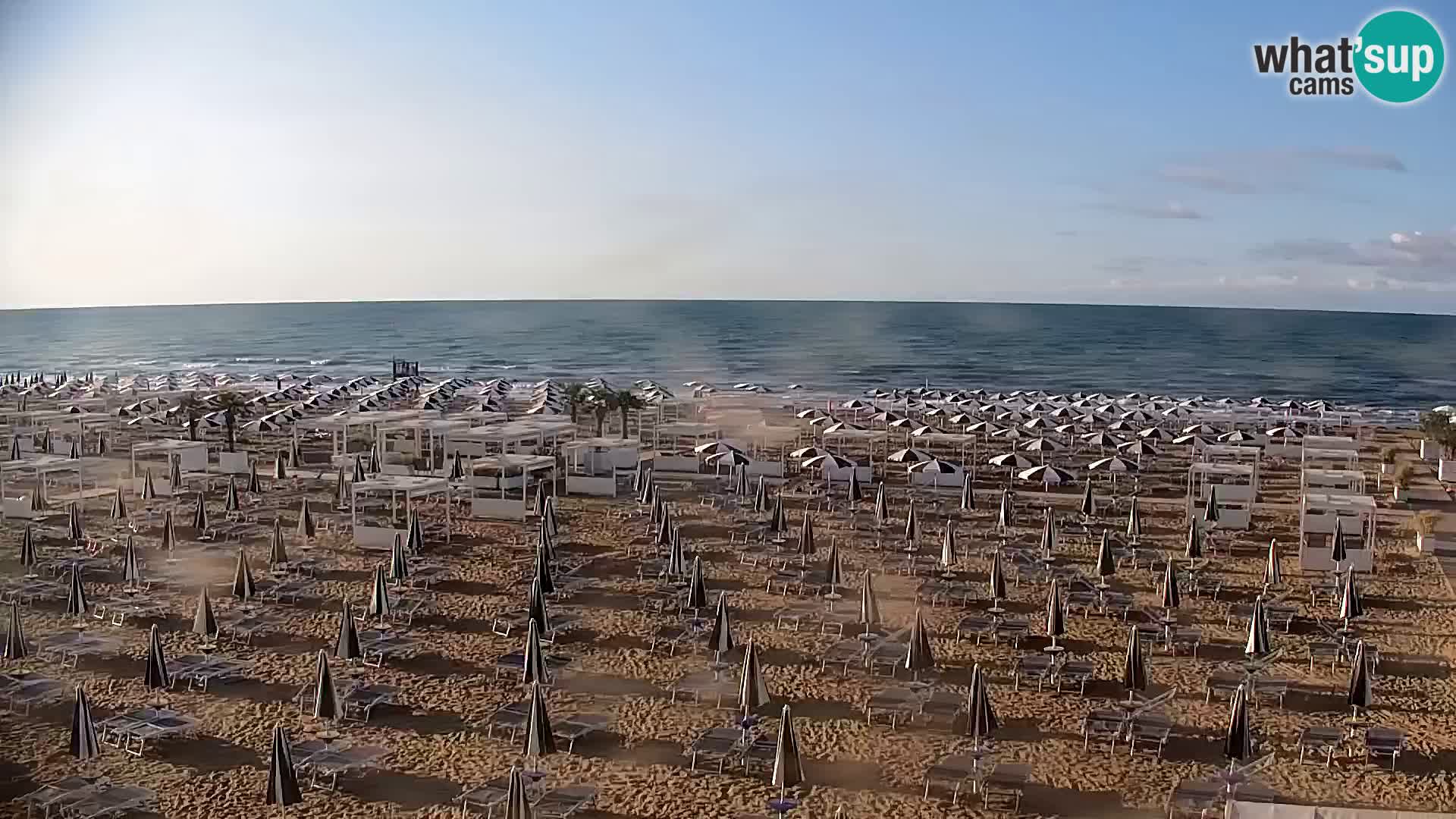 La plage de Bibione webcam en direct | Italien