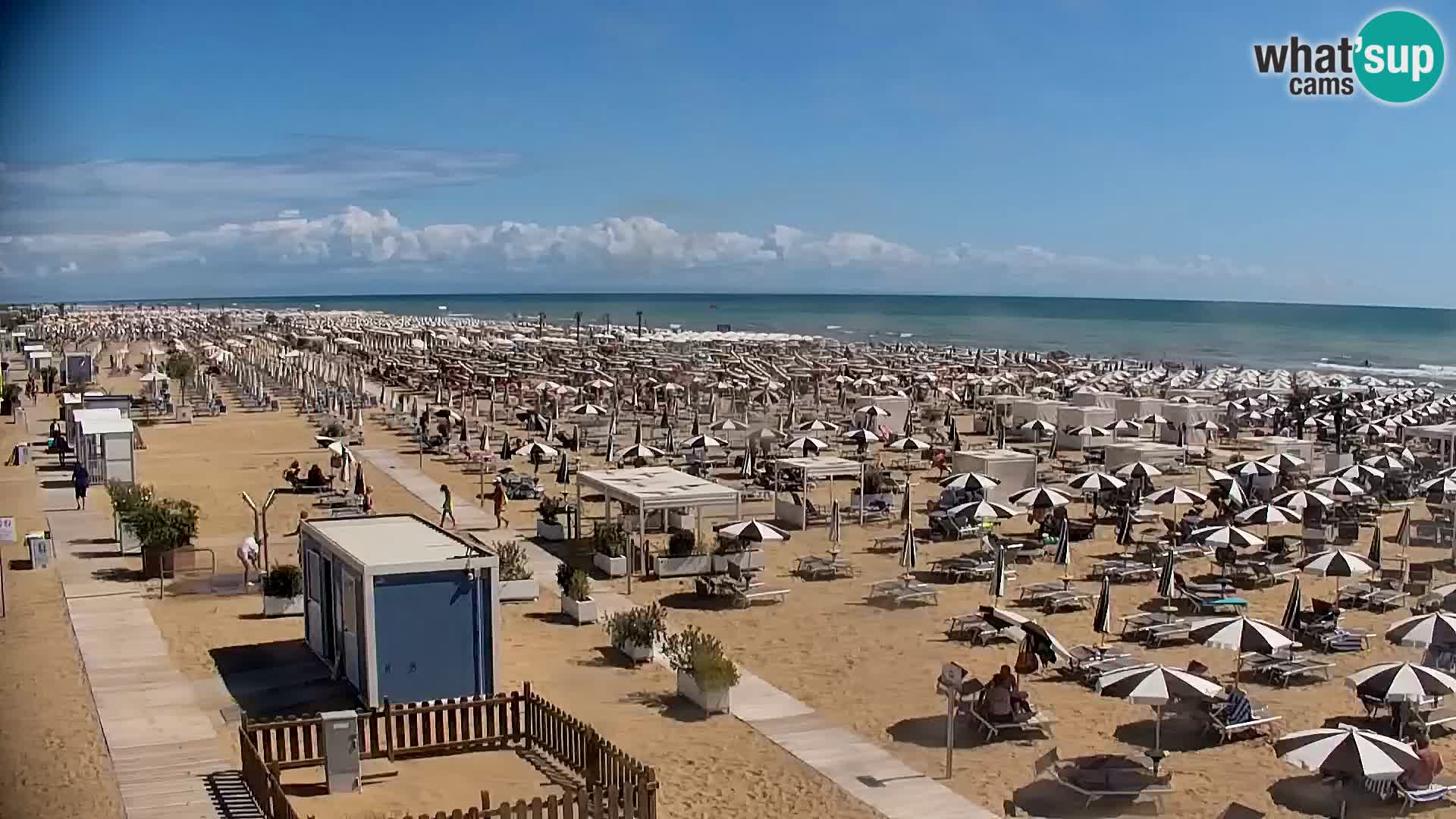 Kamera v živo plaža Bibione