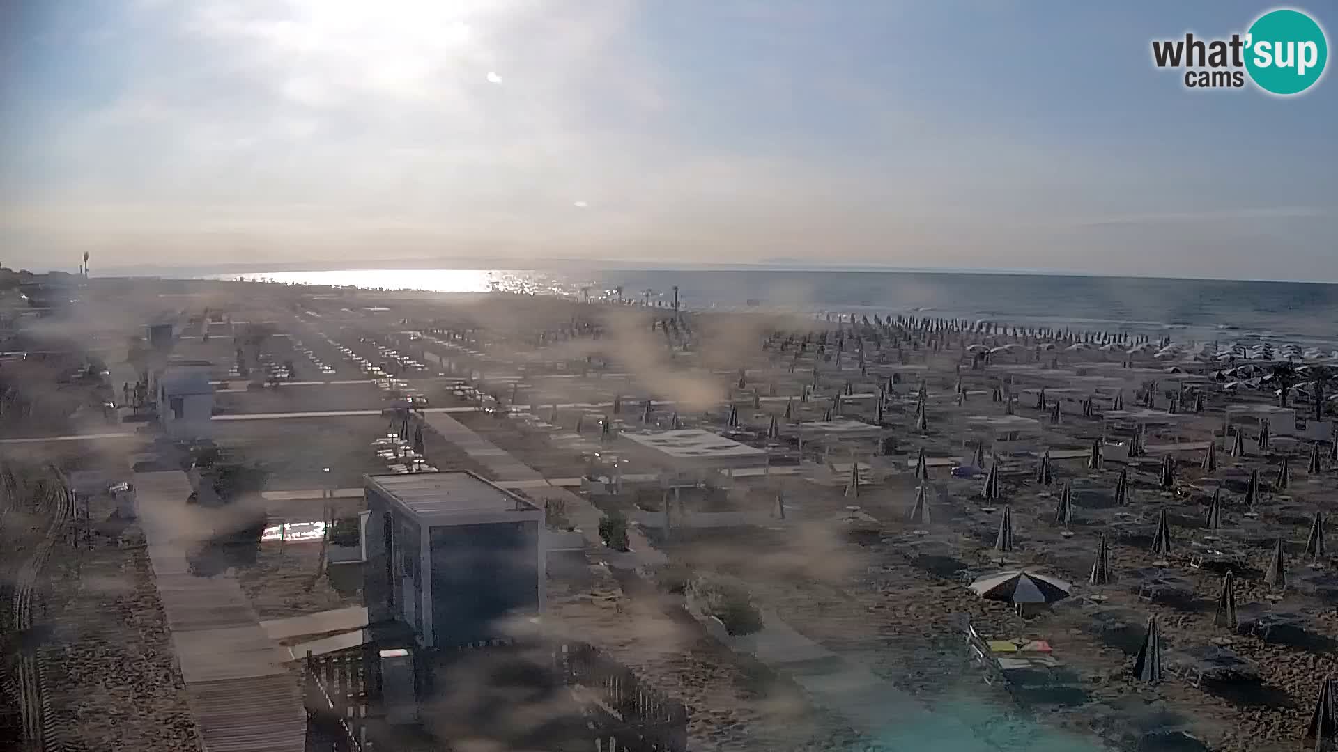 La plage de Bibione webcam en direct | Italien