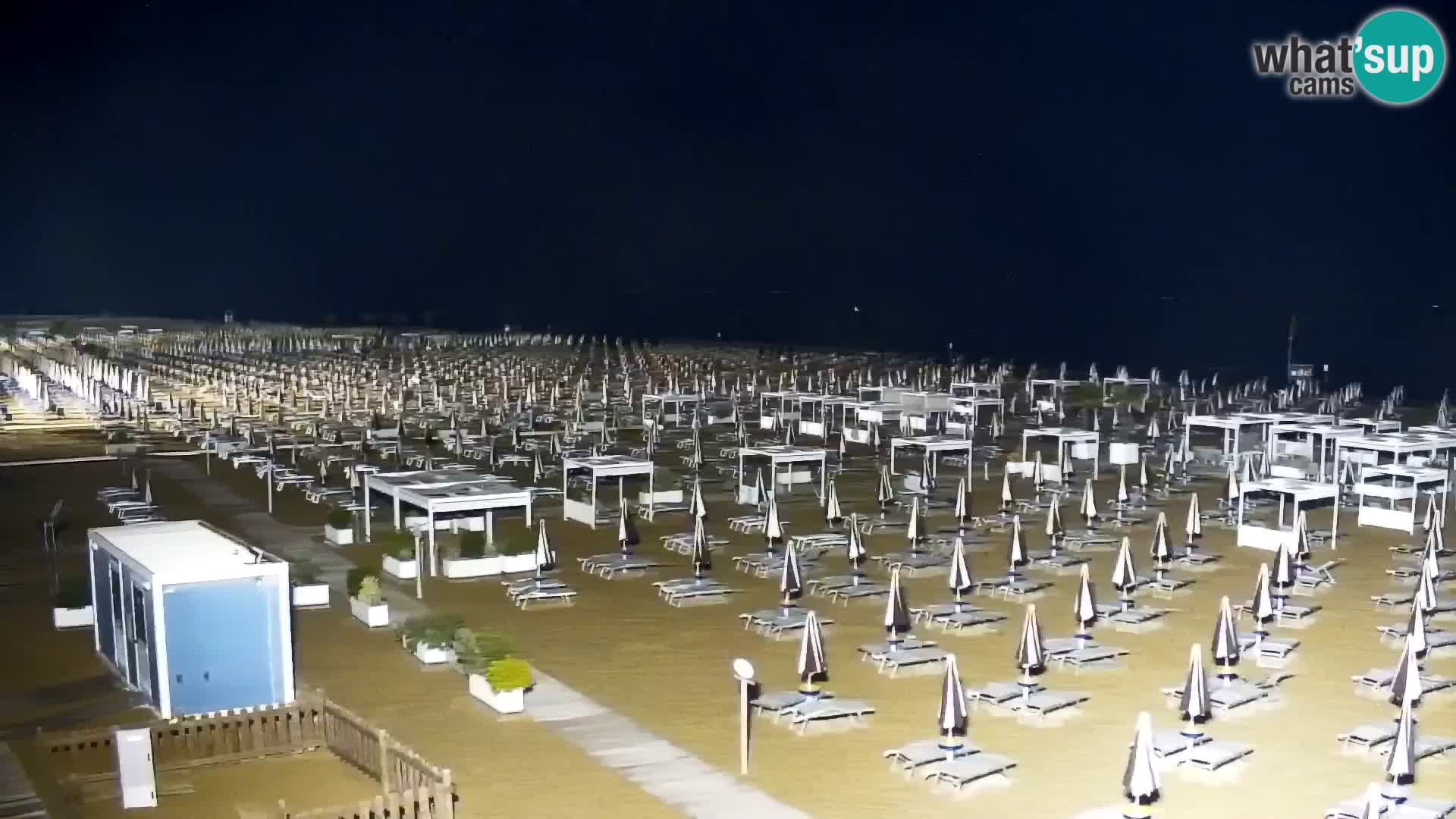 La plage de Bibione webcam en direct | Italien