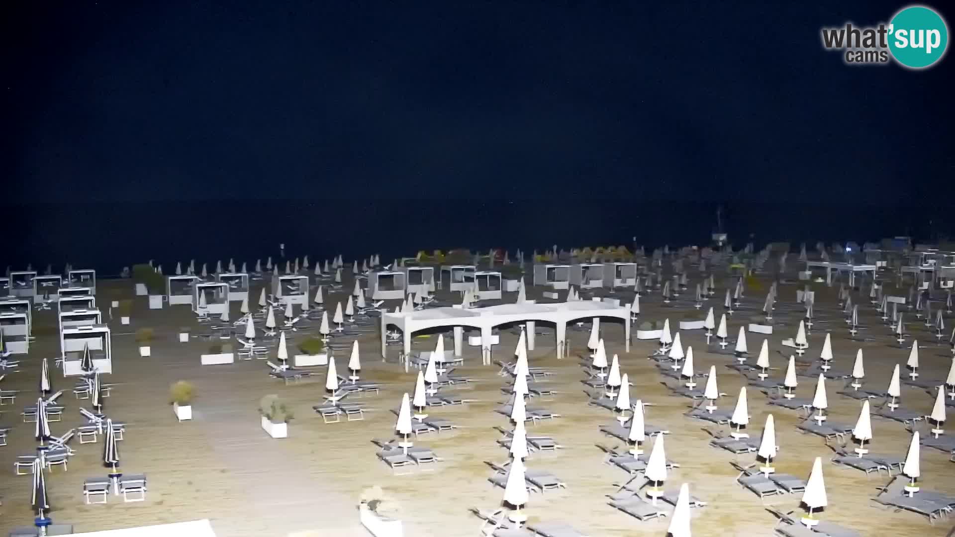 La plage de Bibione webcam en direct | Italien