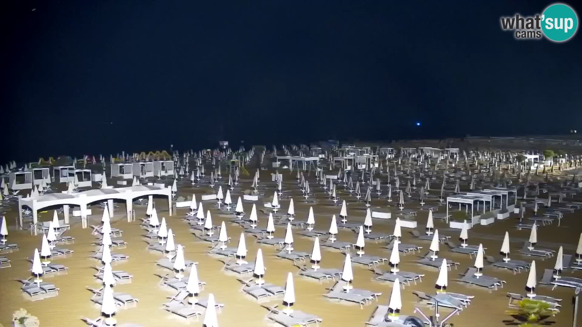 La plage de Bibione webcam en direct | Italien
