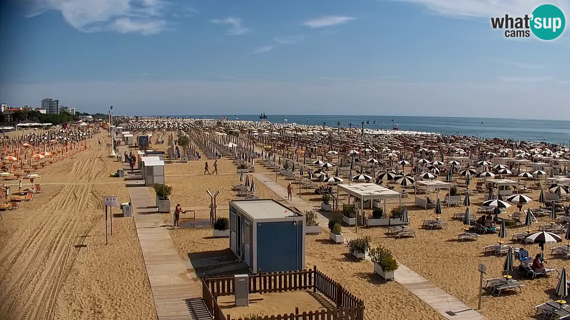 Playa Bibione Cámara en vivo | Italia