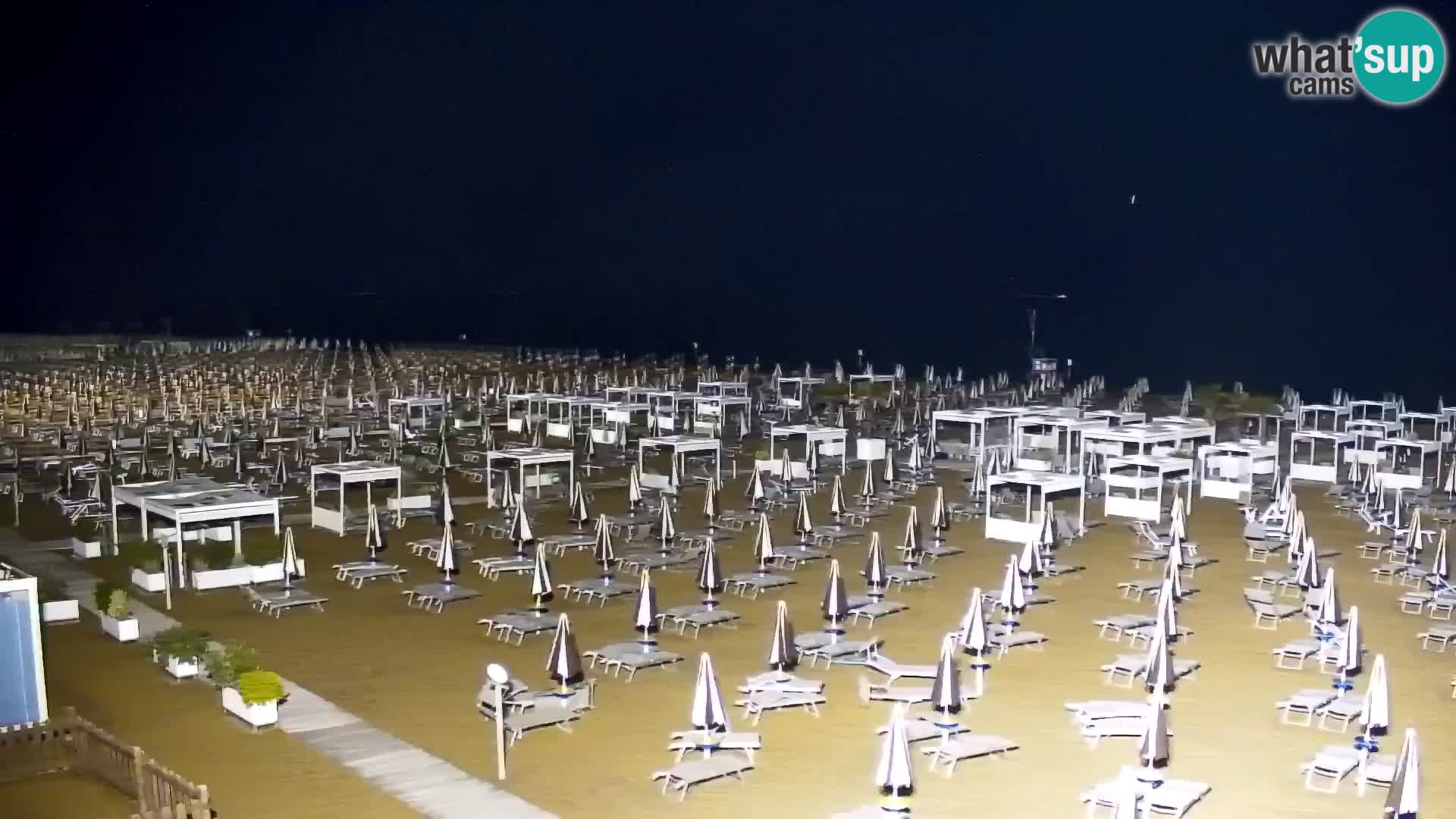 La plage de Bibione webcam en direct | Italien