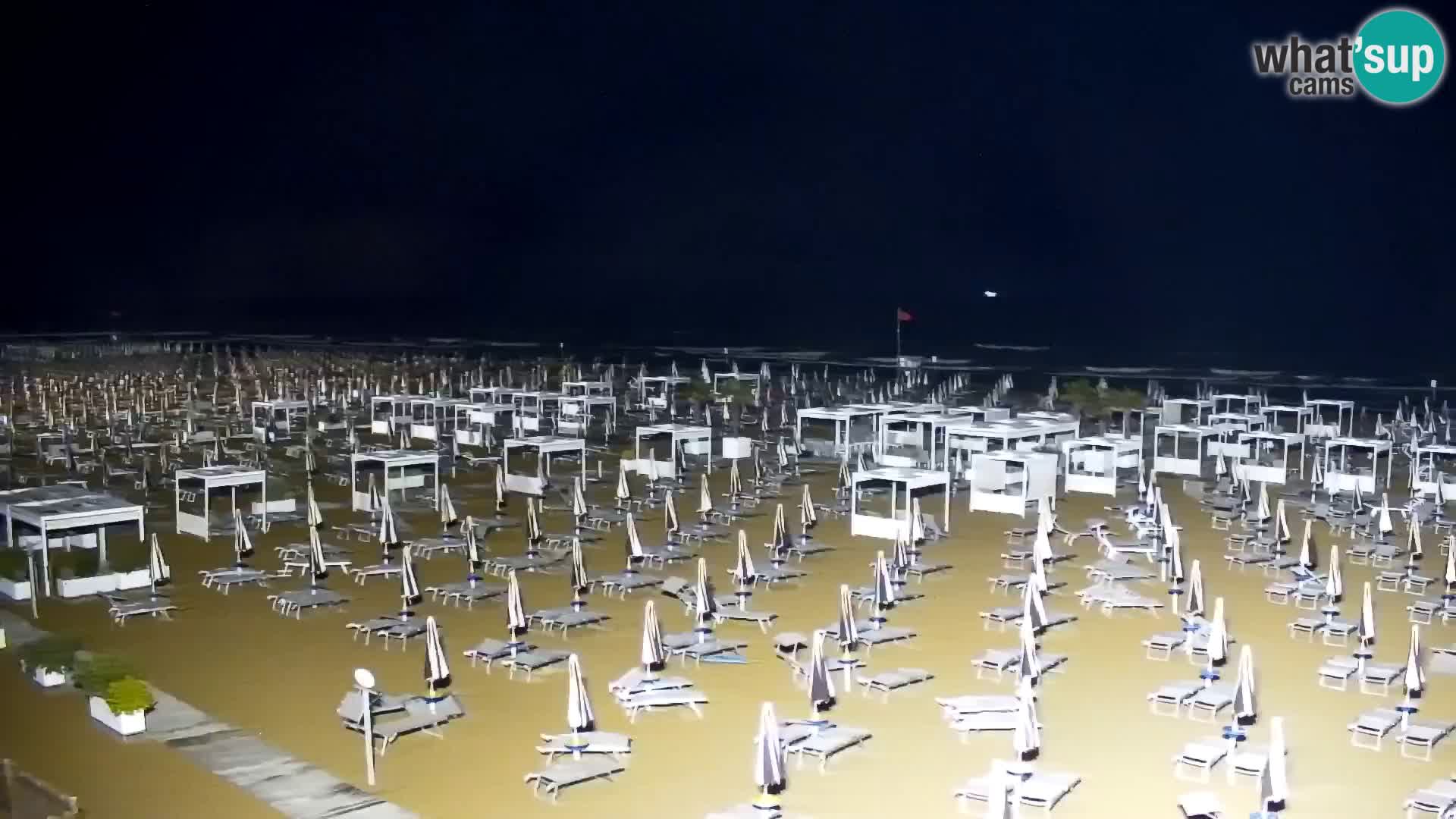 La plage de Bibione webcam en direct | Italien