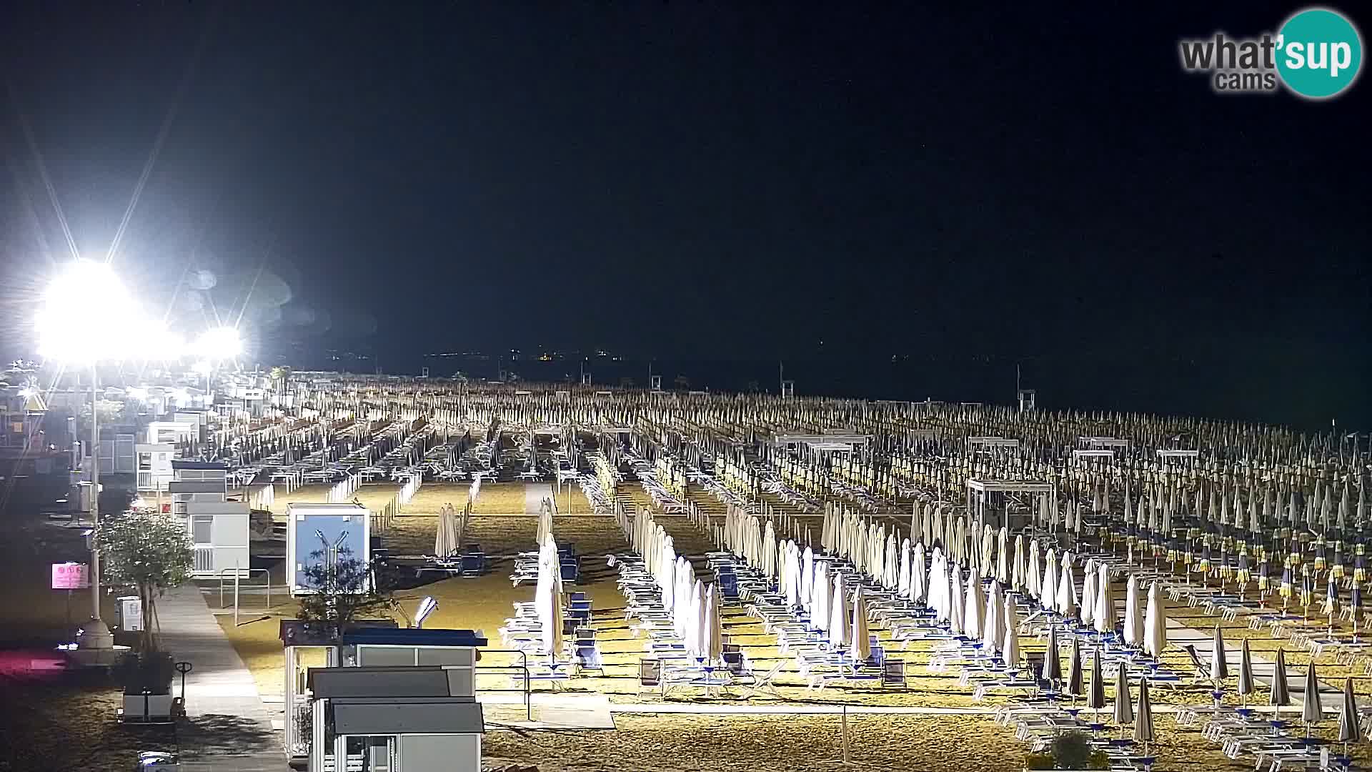 La plage de Bibione webcam en direct | Italien