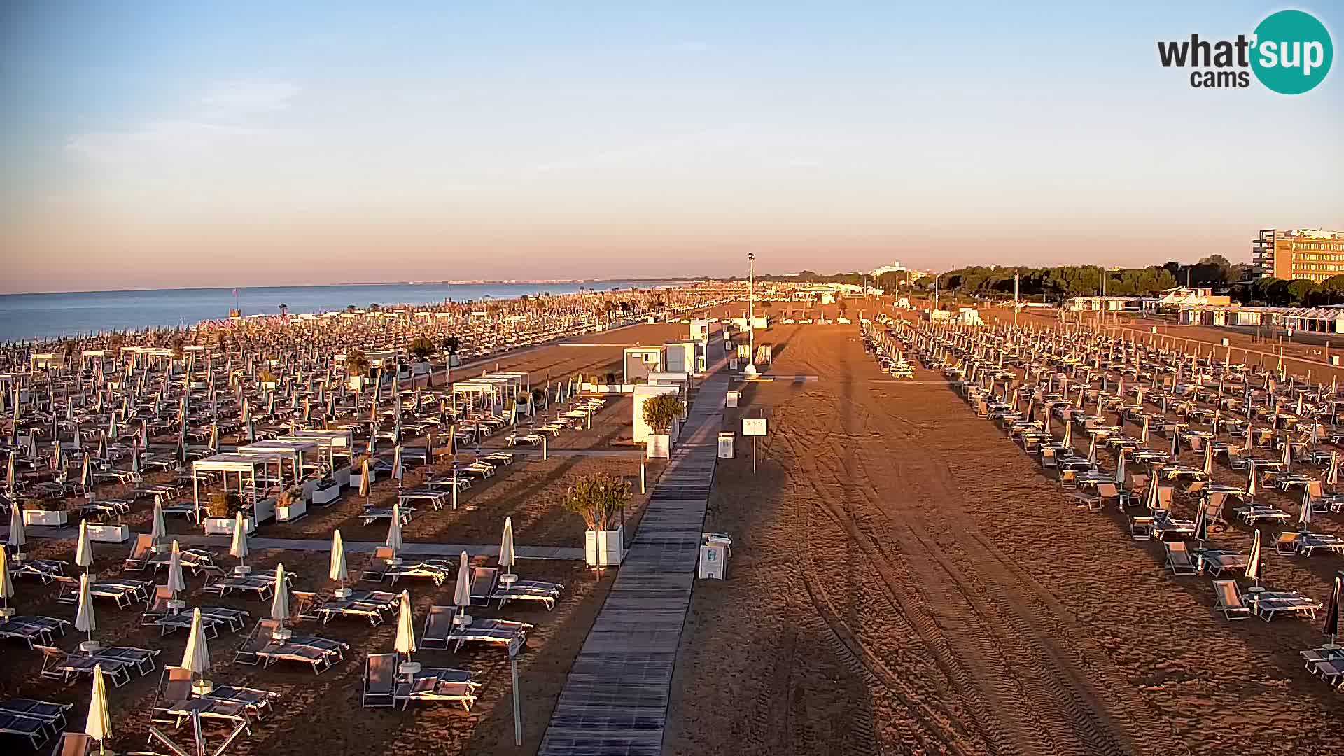Plaža Bibione web kamera | Italija
