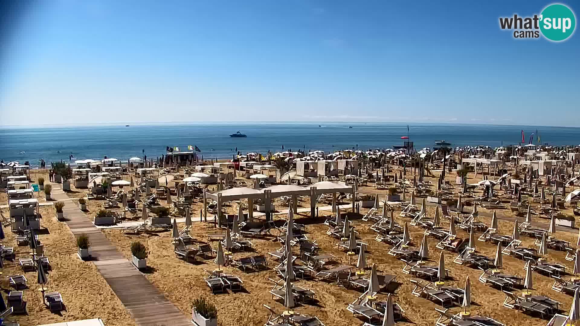 Plaža Bibione web kamera | Italija