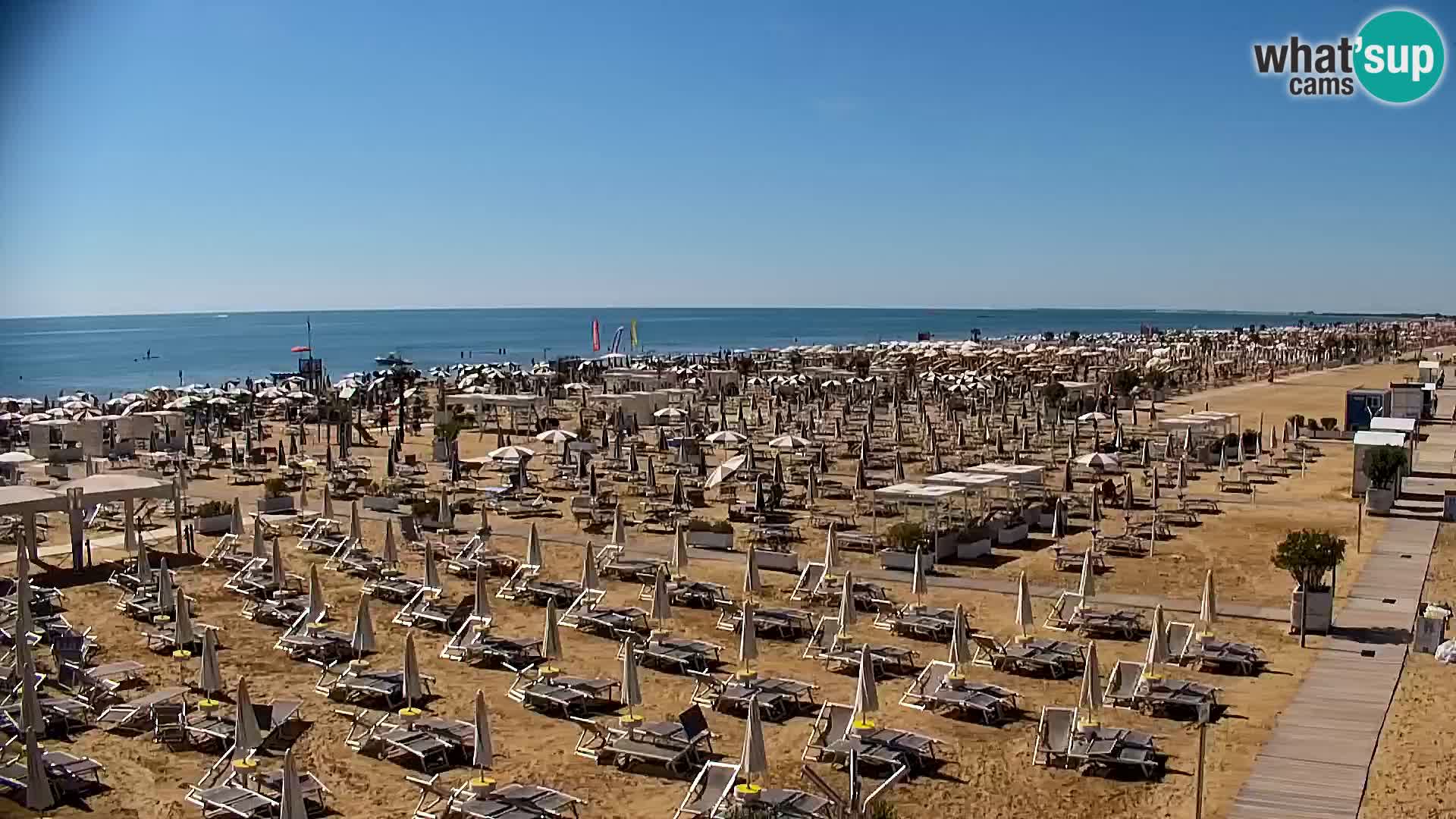 Kamera v živo plaža Bibione