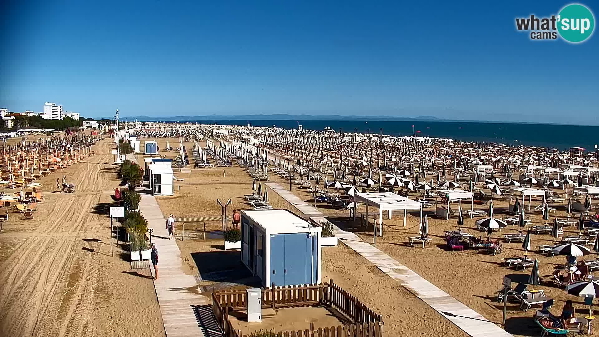 Kamera v živo plaža Bibione