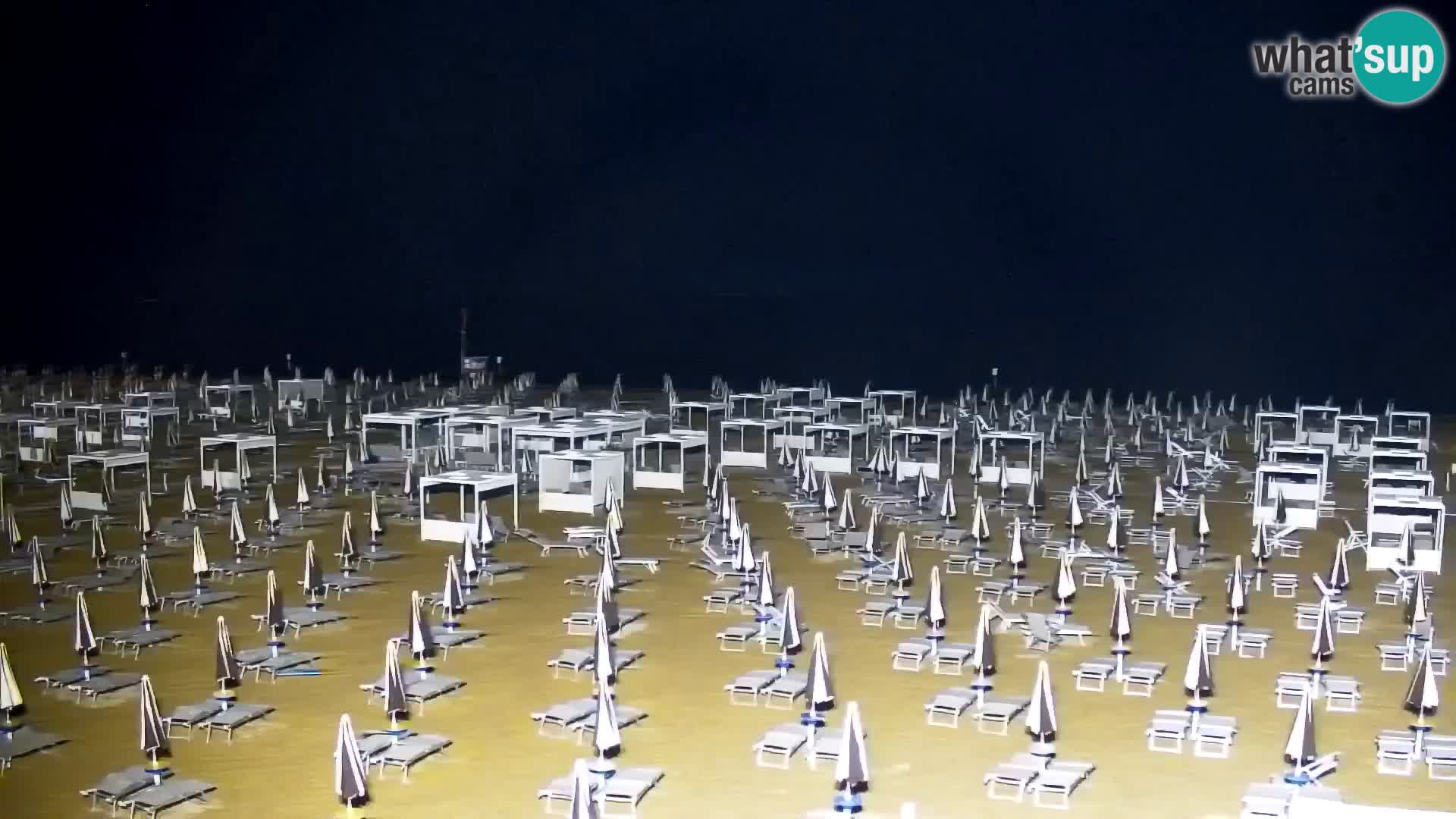 La plage de Bibione webcam en direct | Italien