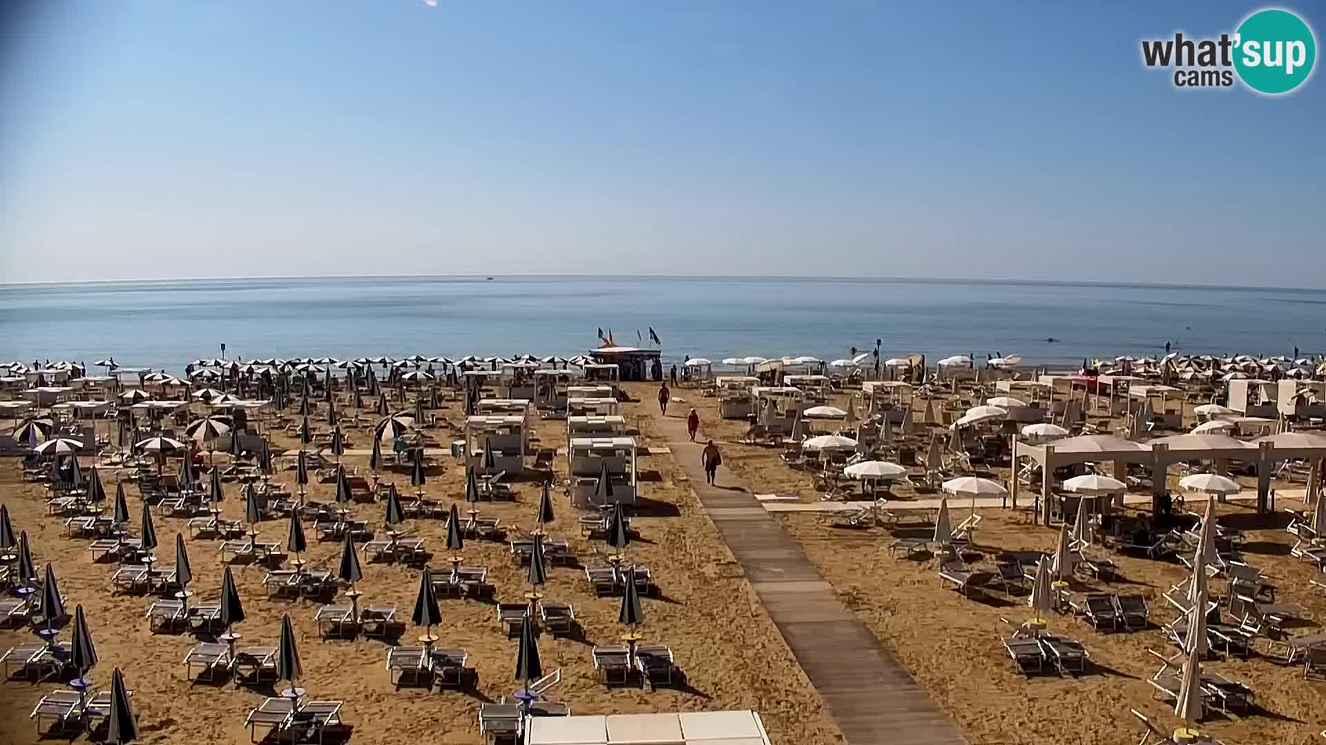 Kamera v živo plaža Bibione