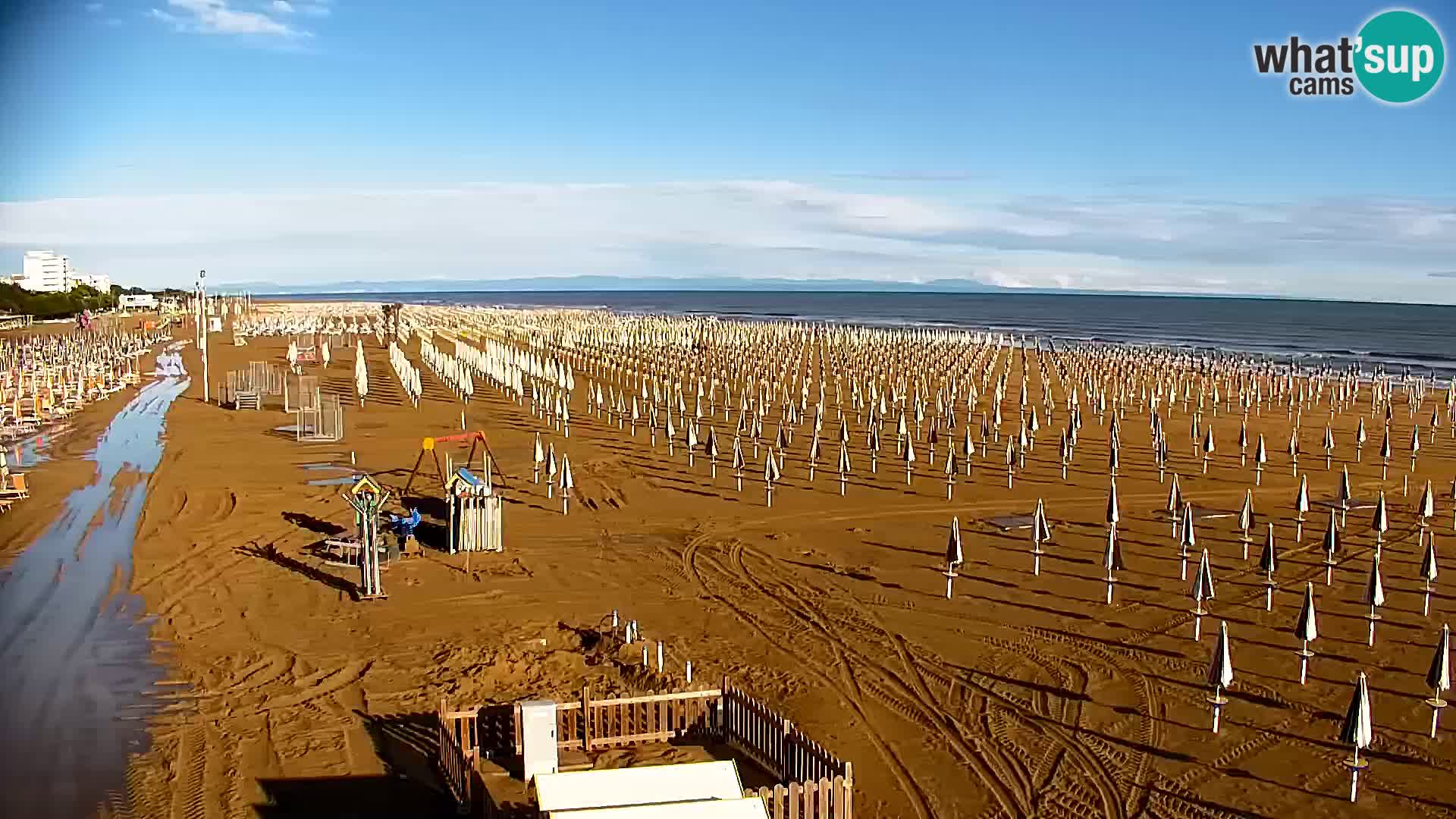 La plage de Bibione webcam en direct | Italien