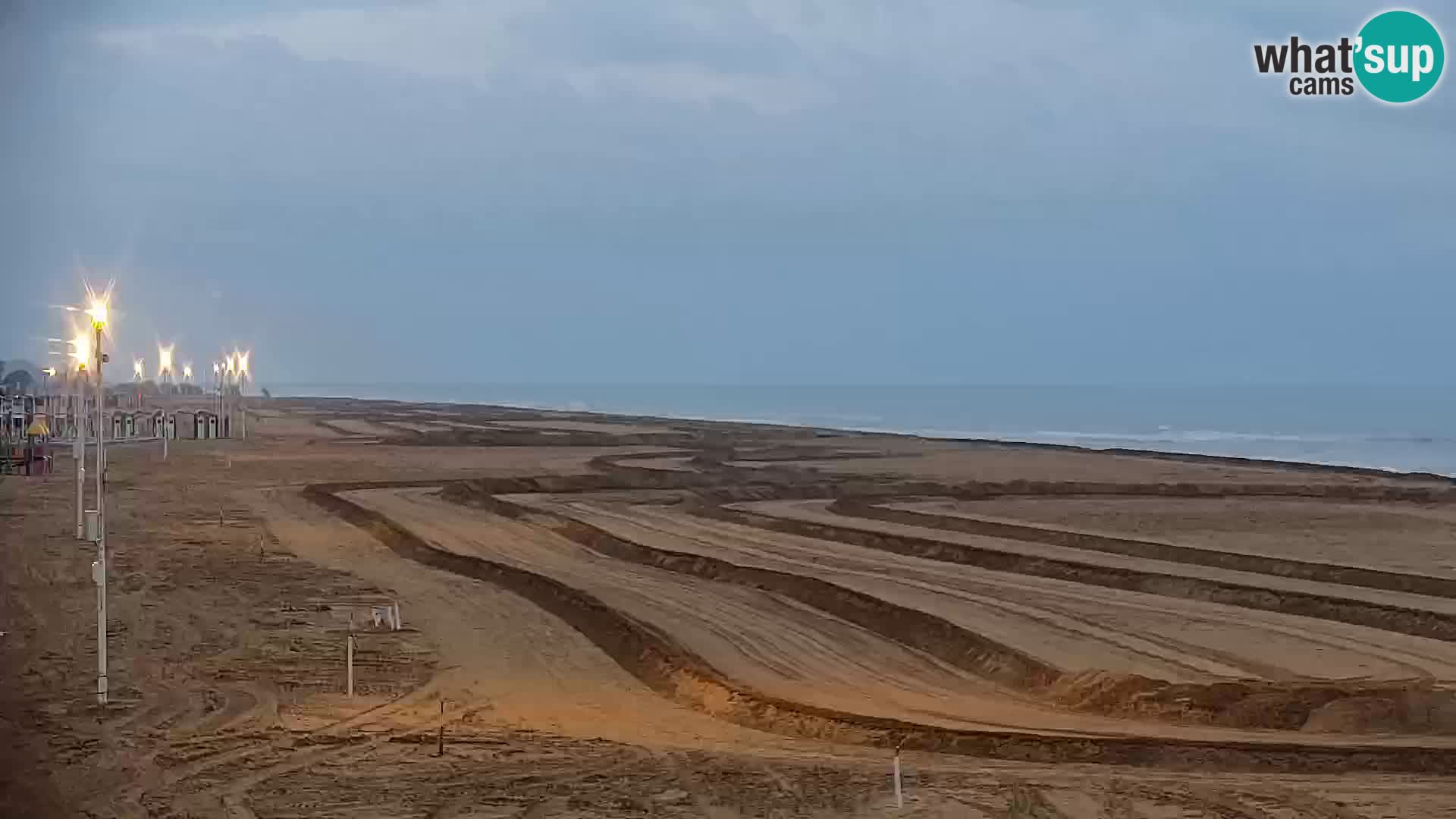 La plage de Bibione webcam en direct | Italien