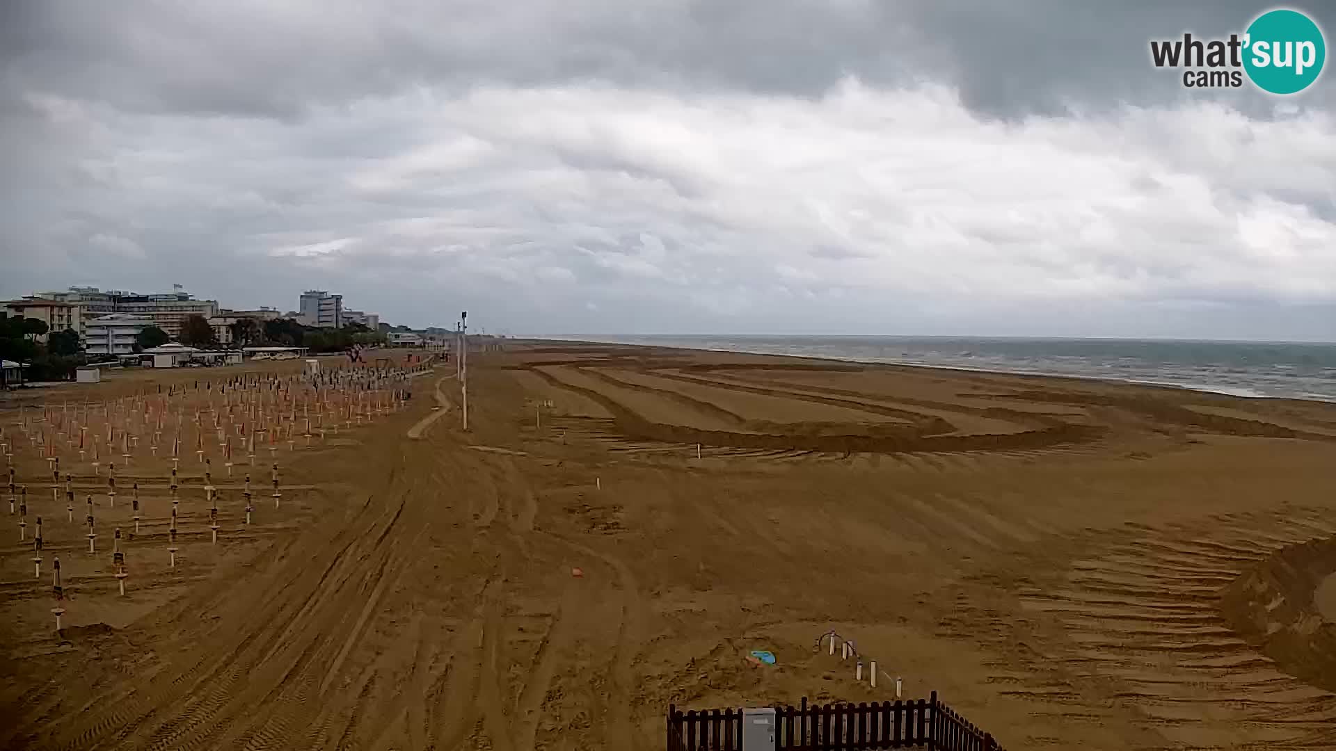 La plage de Bibione webcam en direct | Italien