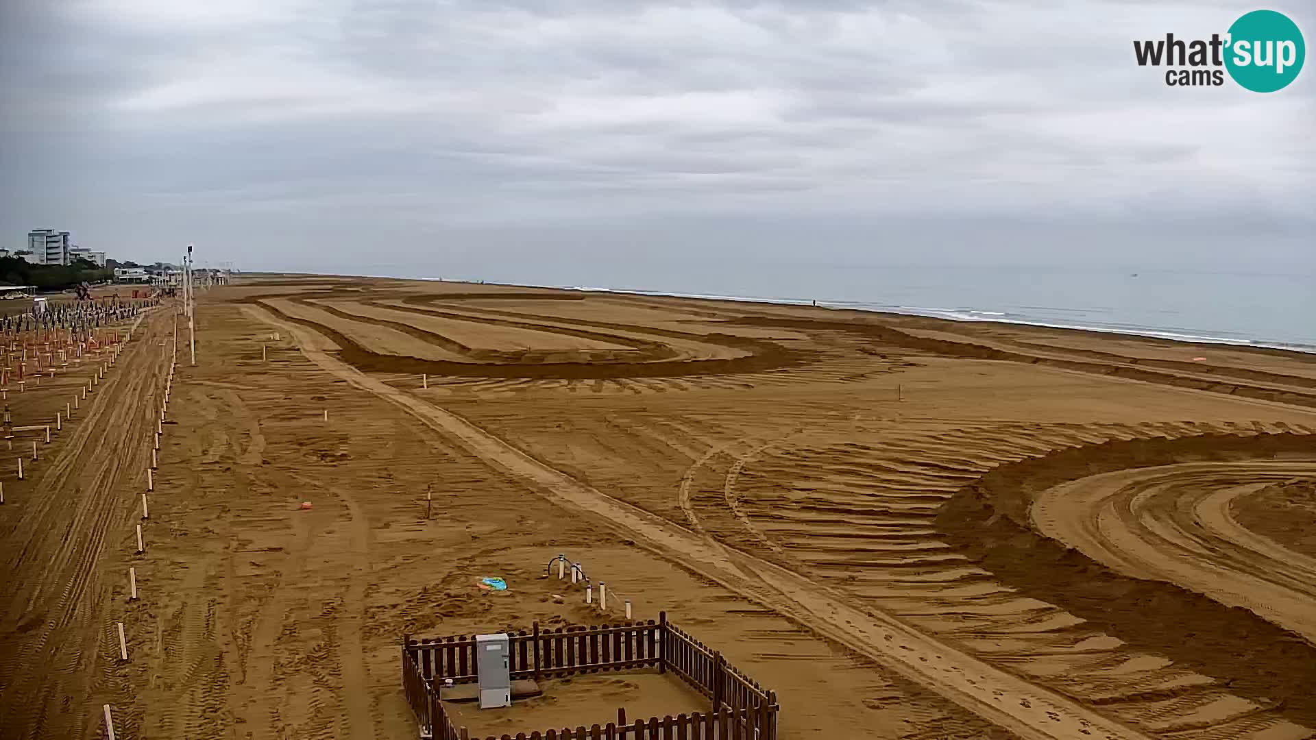 La plage de Bibione webcam en direct | Italien