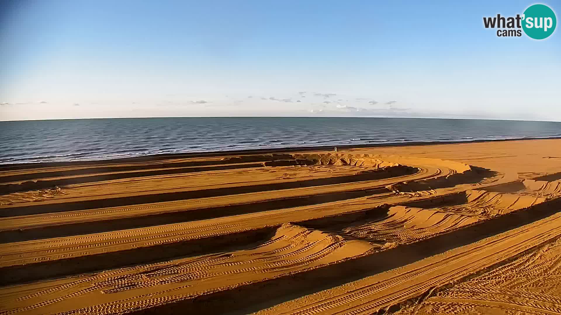 La plage de Bibione webcam en direct | Italien