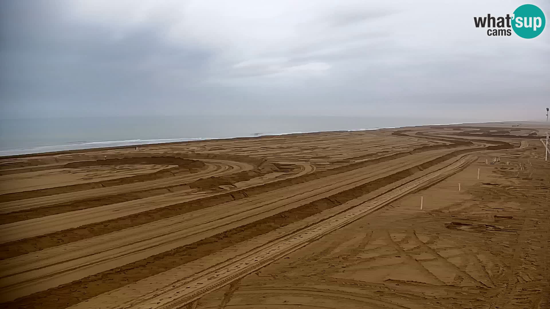La plage de Bibione webcam en direct | Italien