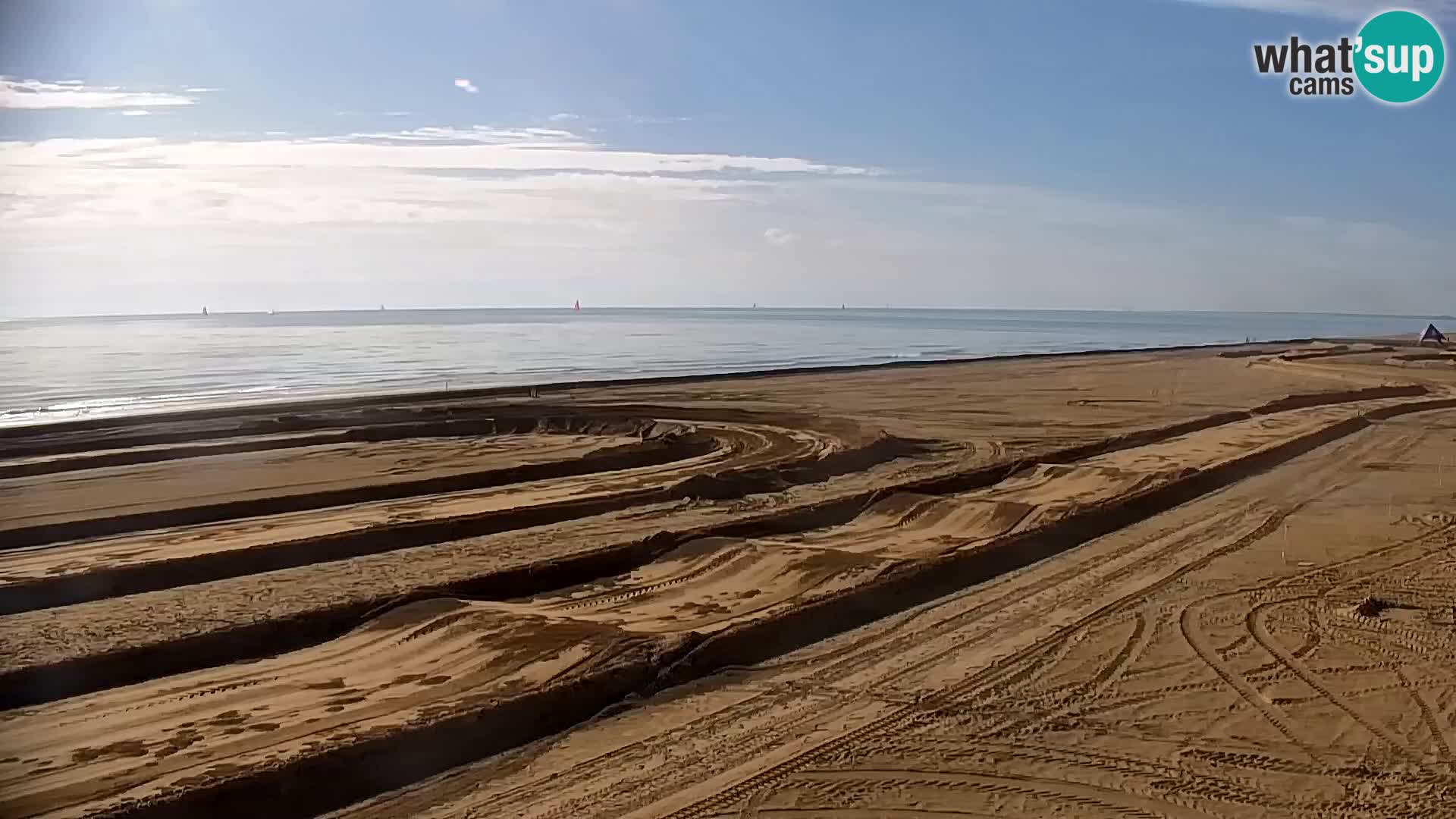 Kamera v živo plaža Bibione