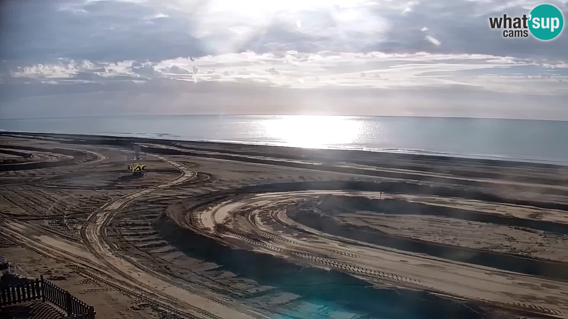 Plaža Bibione web kamera | Italija