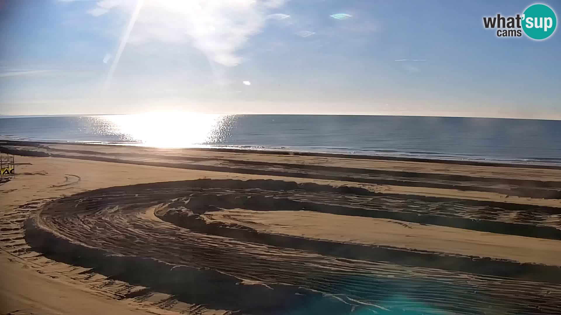 Plaža Bibione web kamera | Italija
