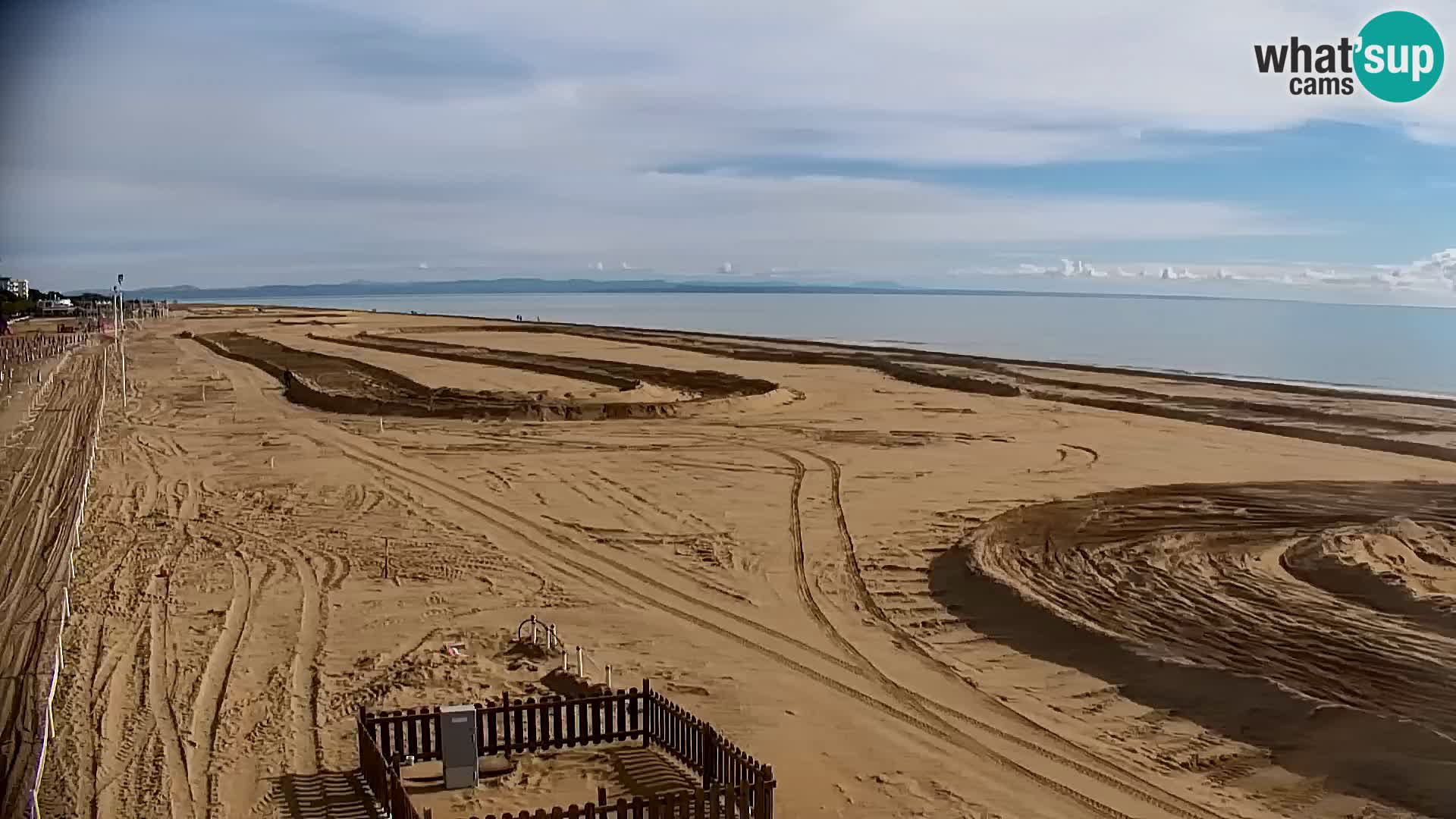 Plaža Bibione web kamera | Italija
