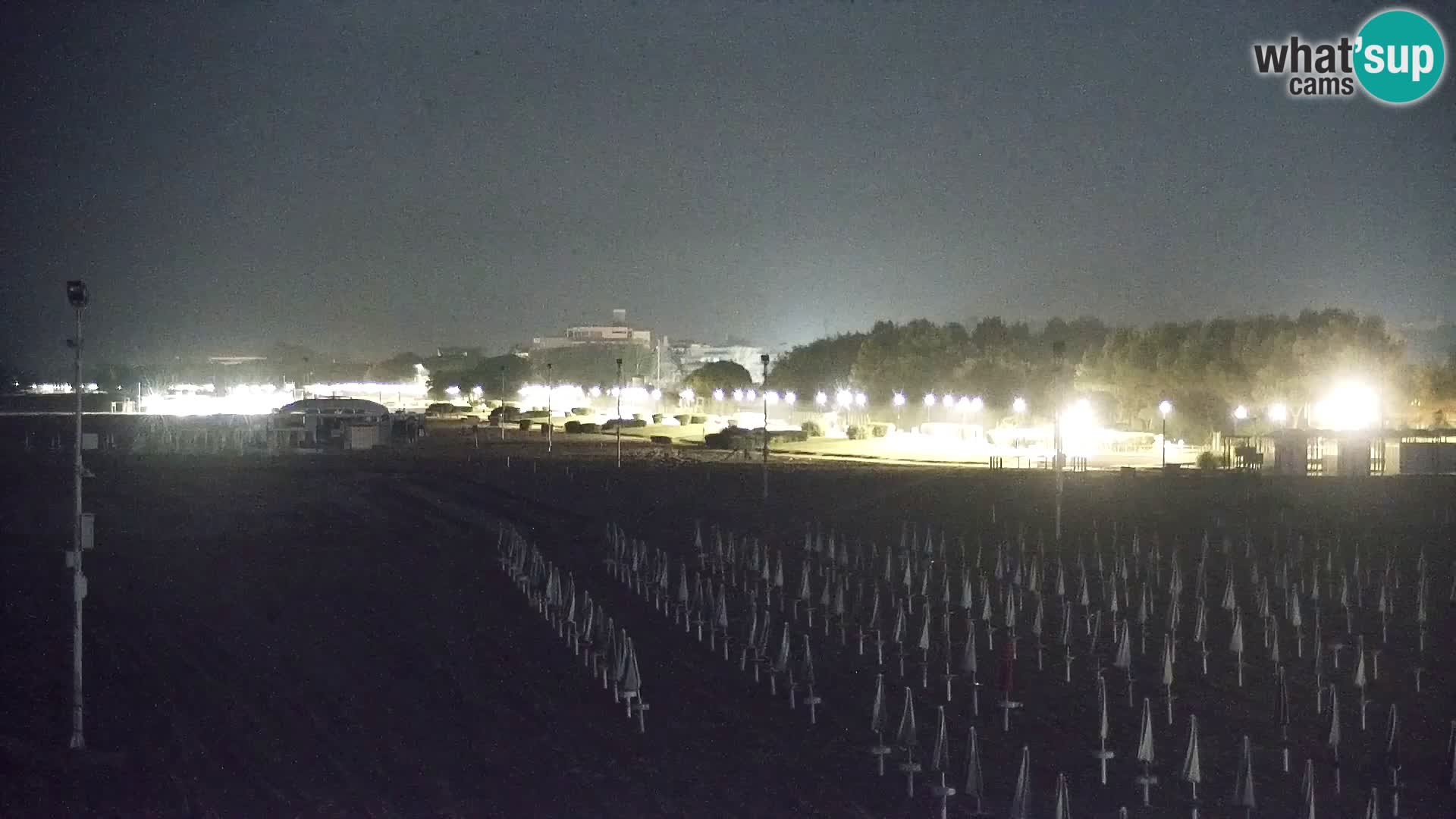 La plage de Bibione webcam en direct | Italien